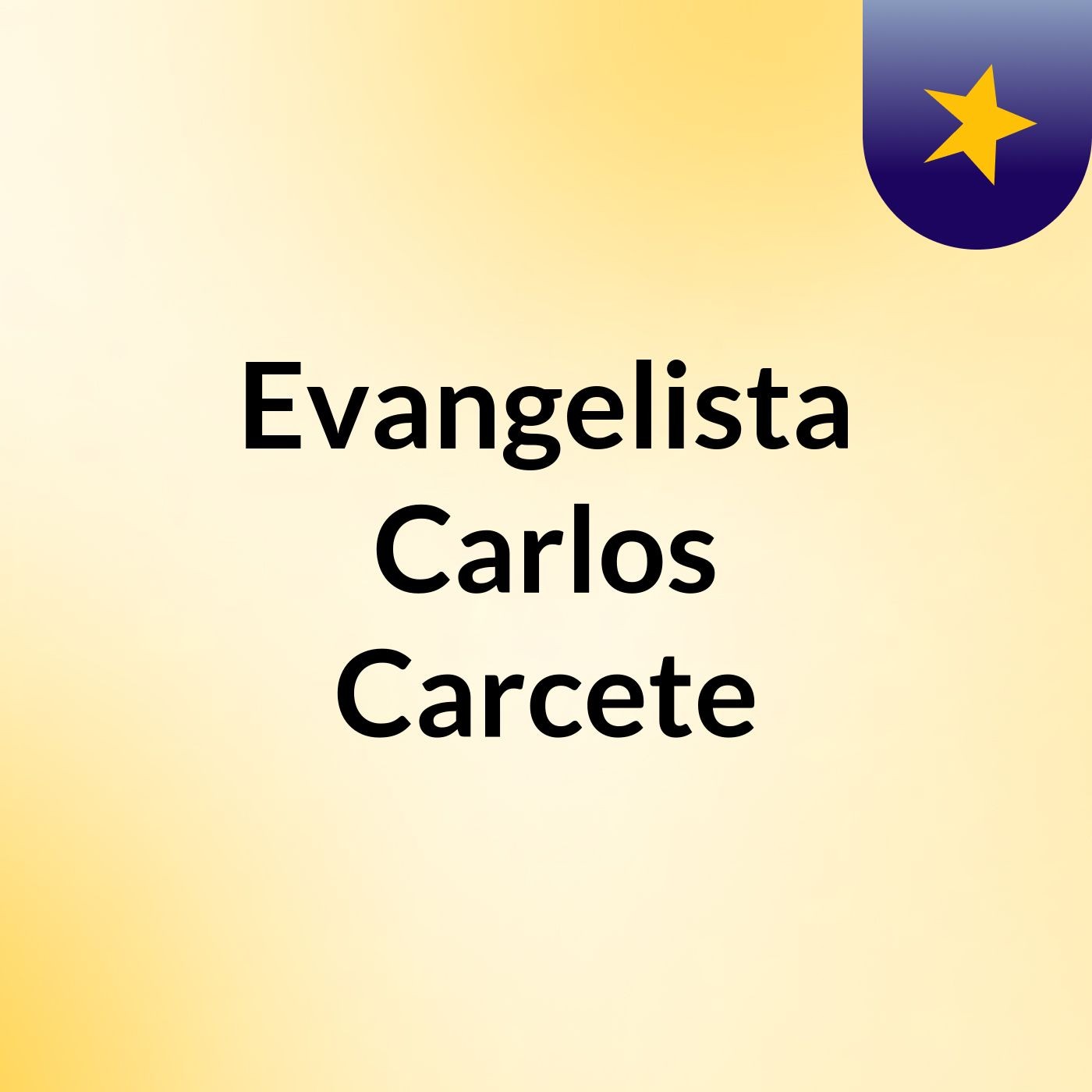 Evangelista Carlos Carcete