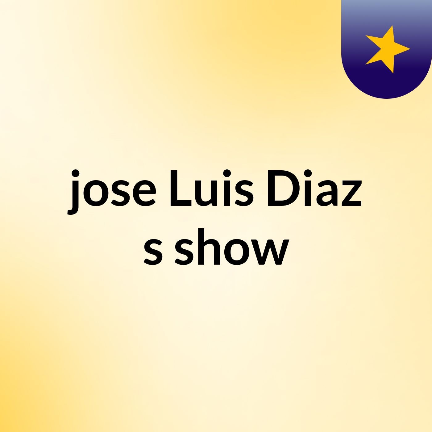 jose Luis Diaz's show