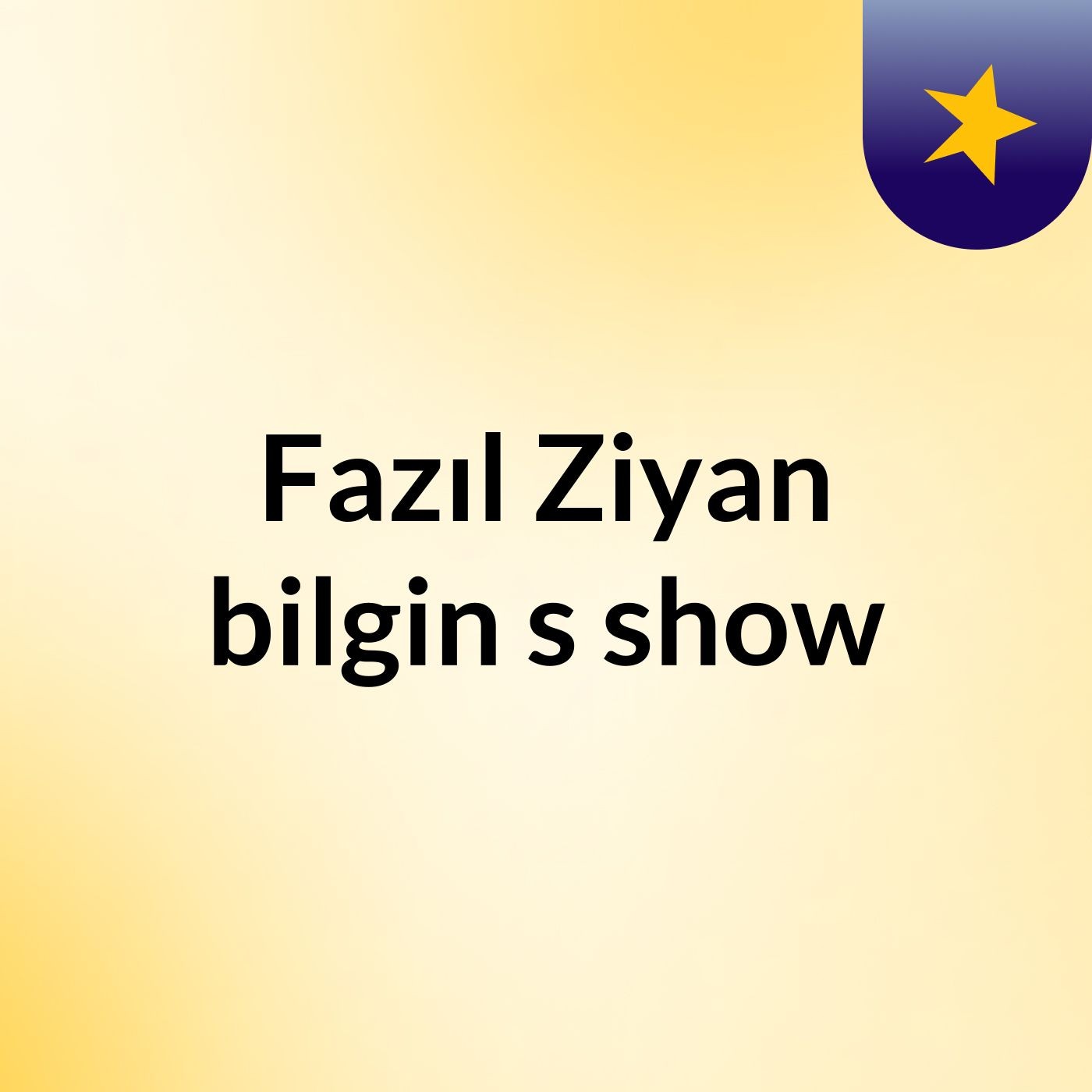 Fazıl Ziyan bilgin's show