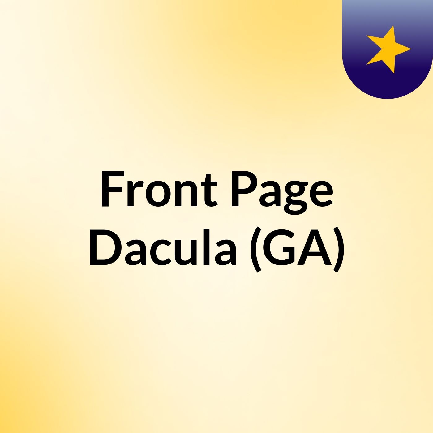 Front Page Dacula (GA)