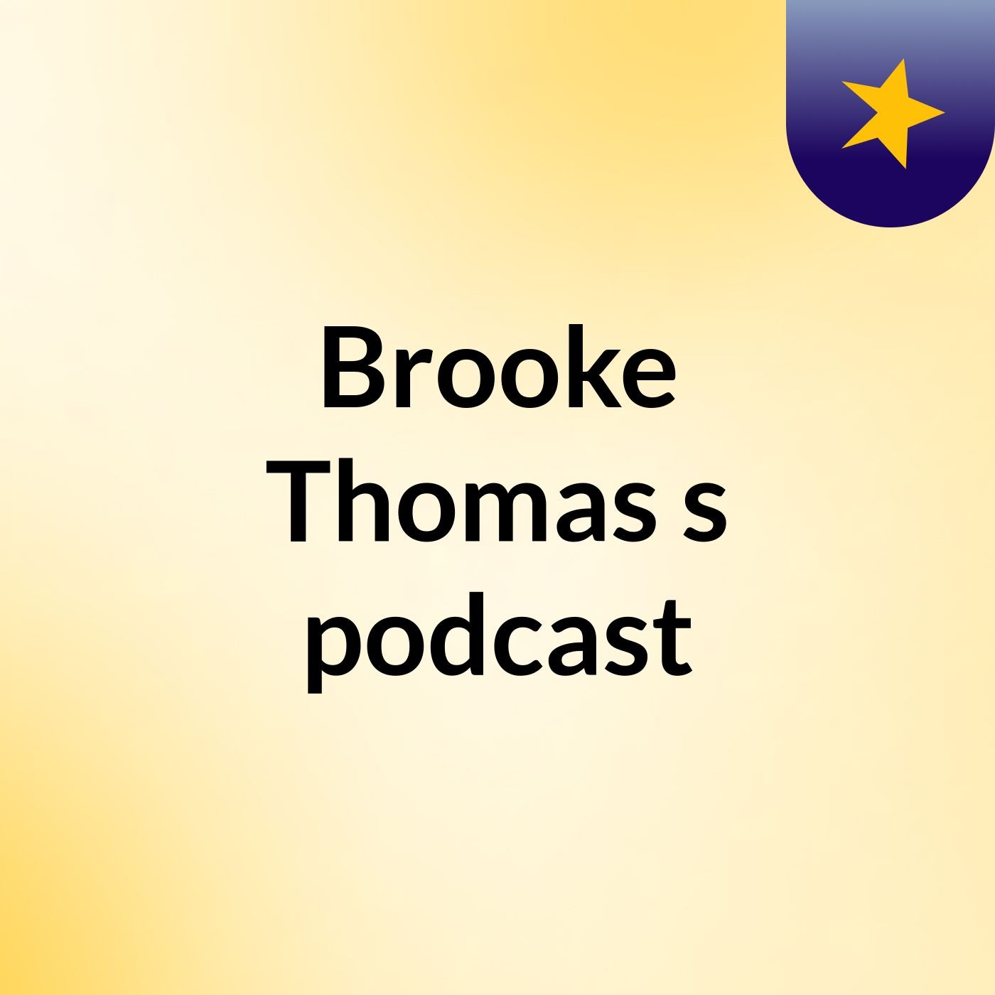 Brooke Thomas's podcast podcast artwork