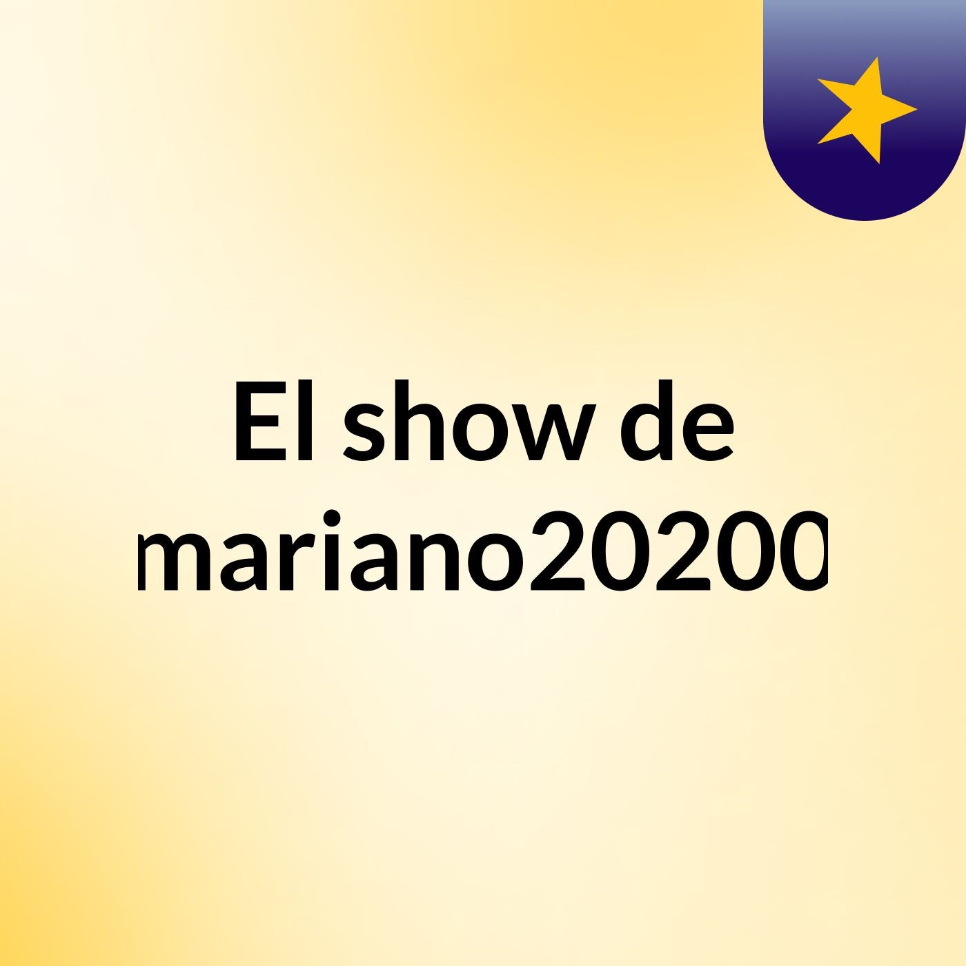 El show de mariano20200
