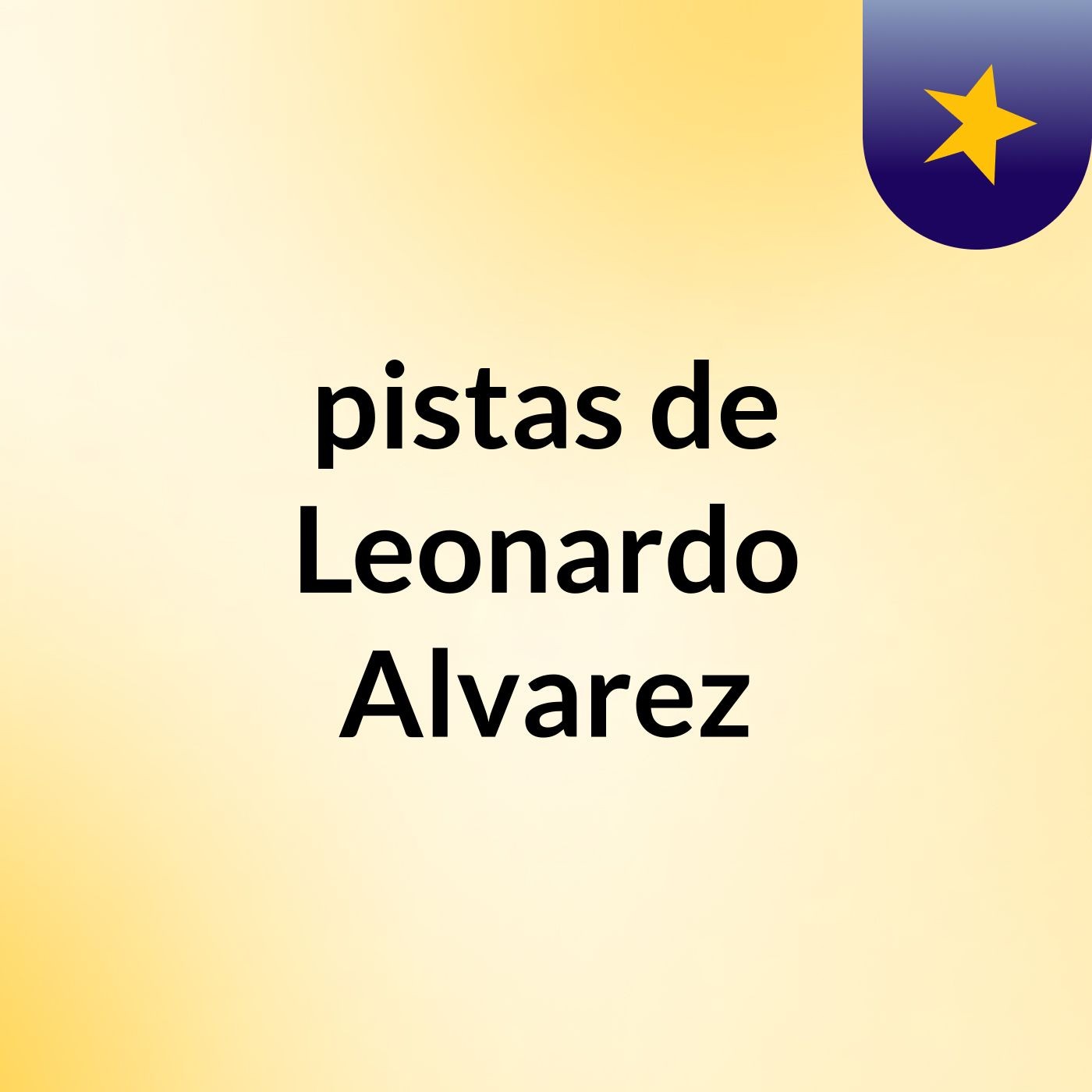 pistas de Leonardo Alvarez