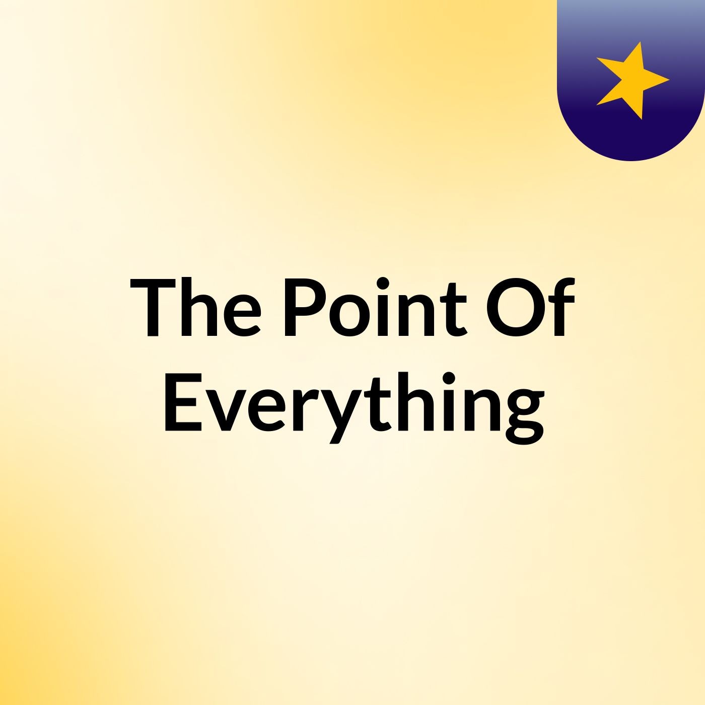 The Point Of Everything cover art