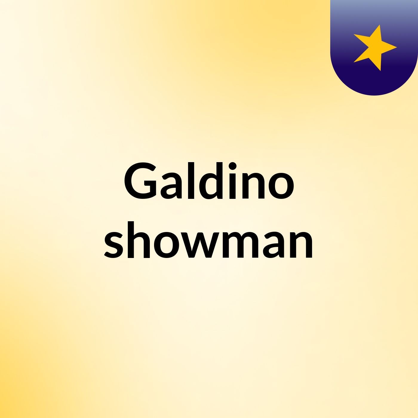 Galdino showman
