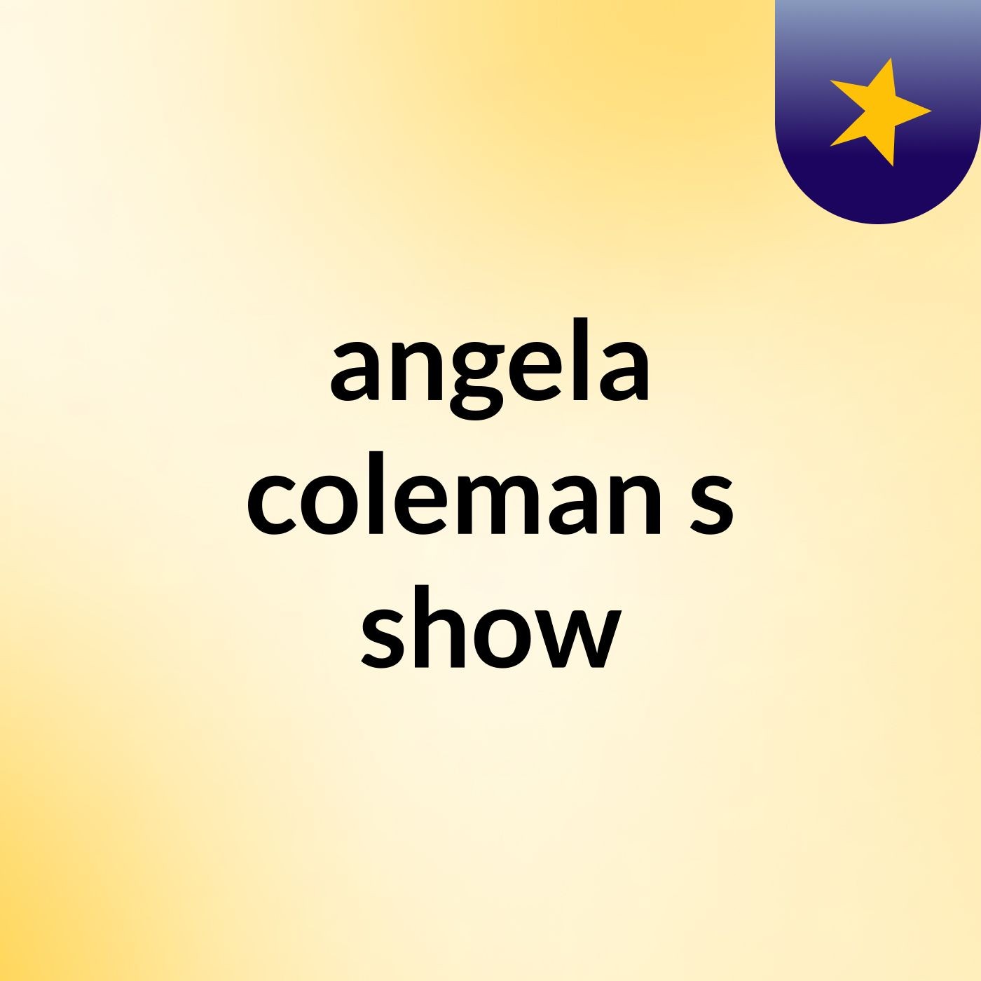 angela coleman's show
