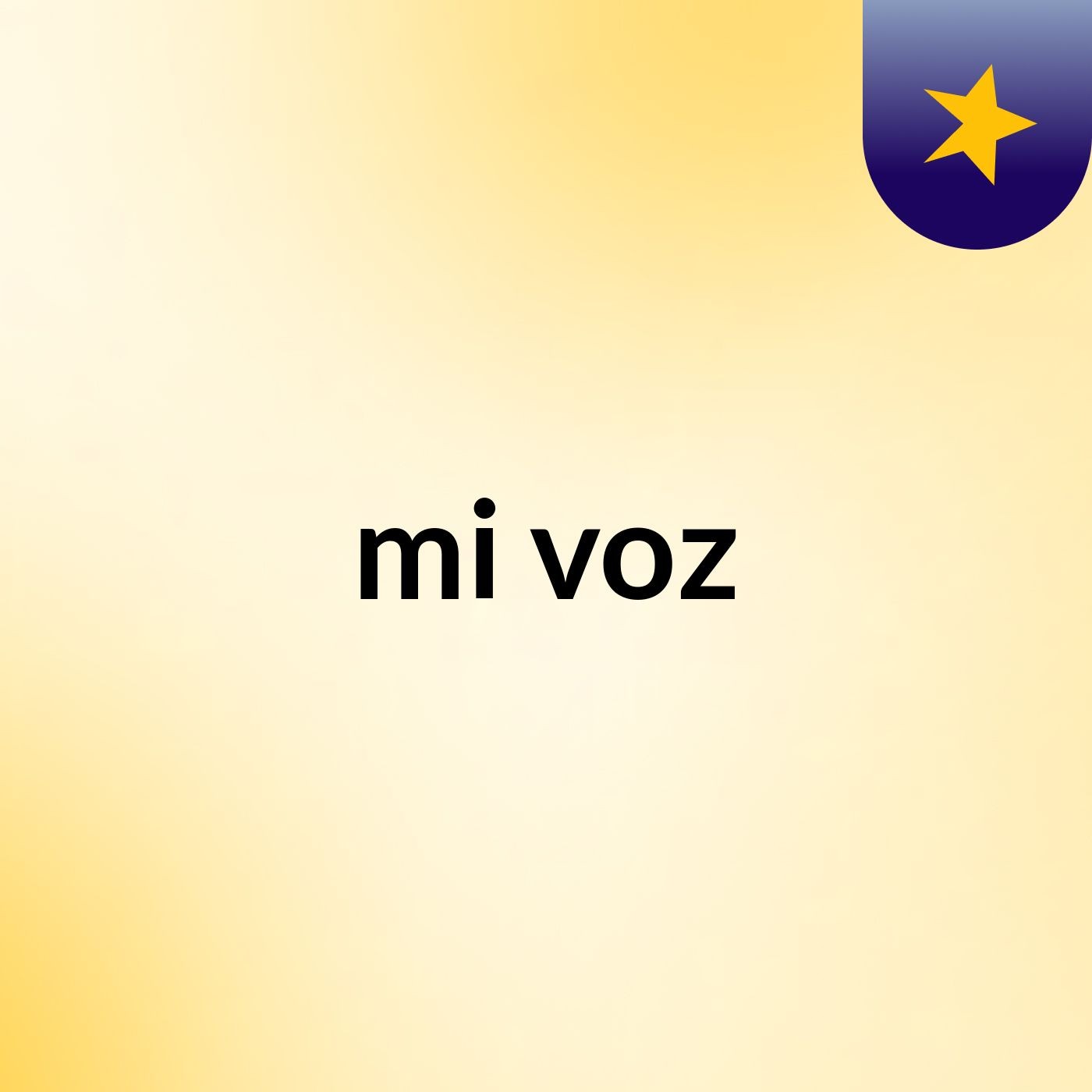 mi voz