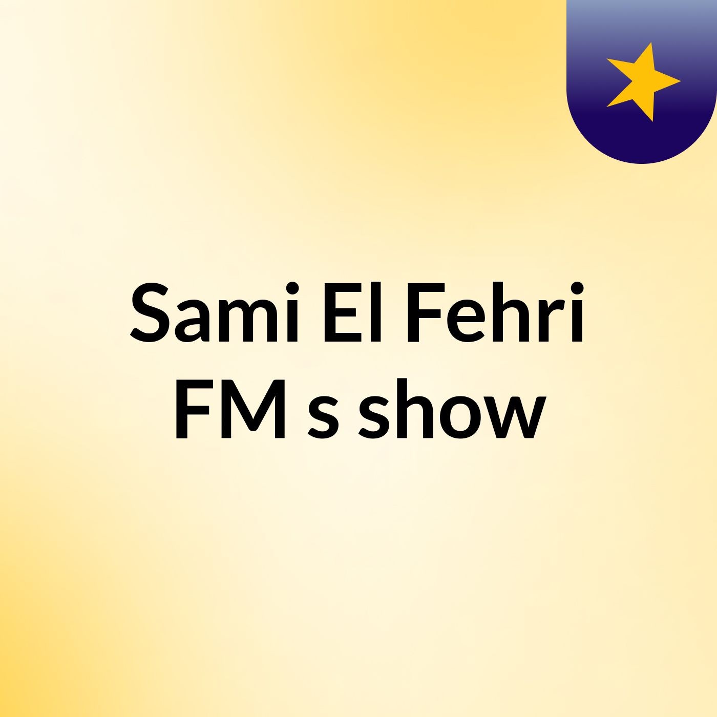 Sami El Fehri FM's show
