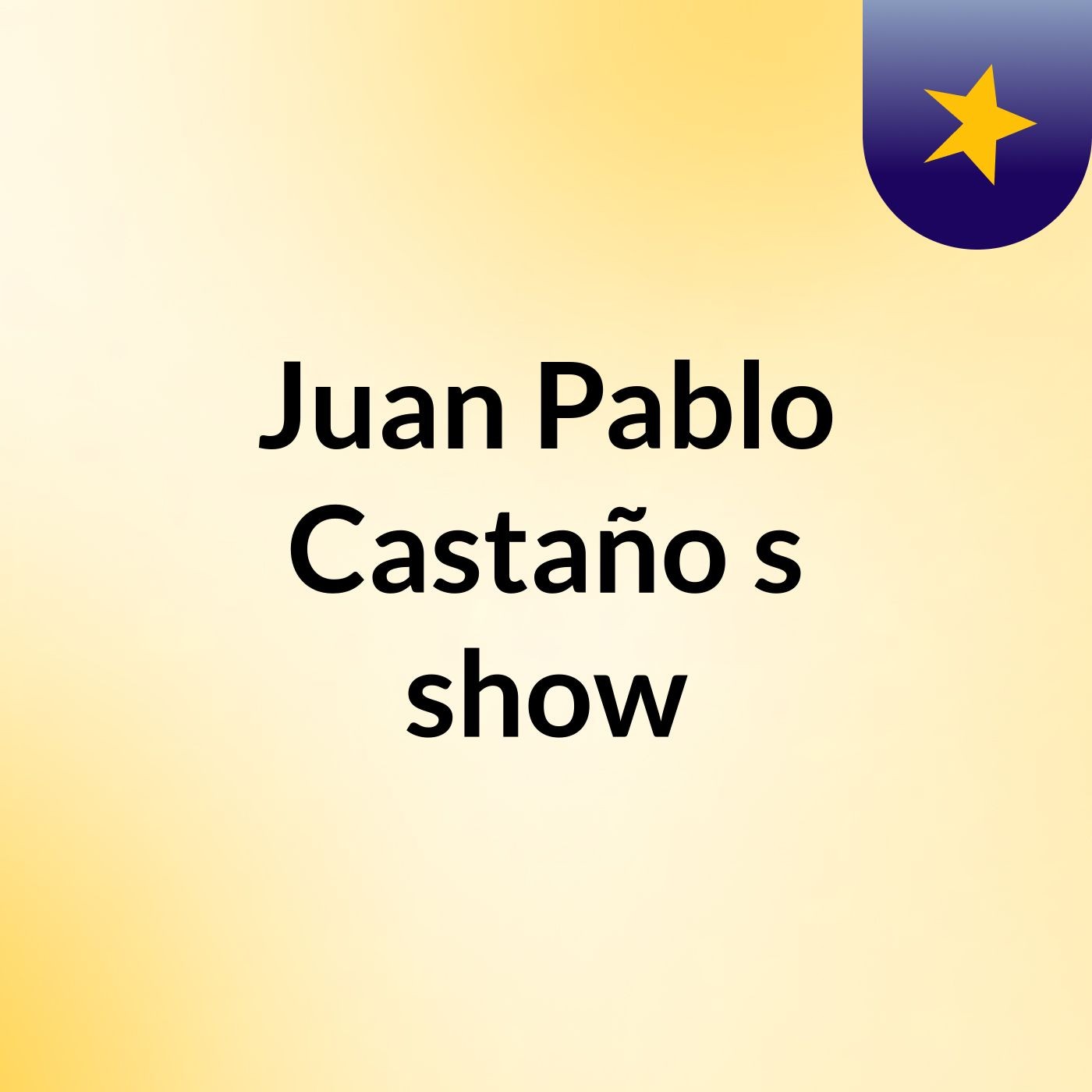 Juan Pablo Castaño's show