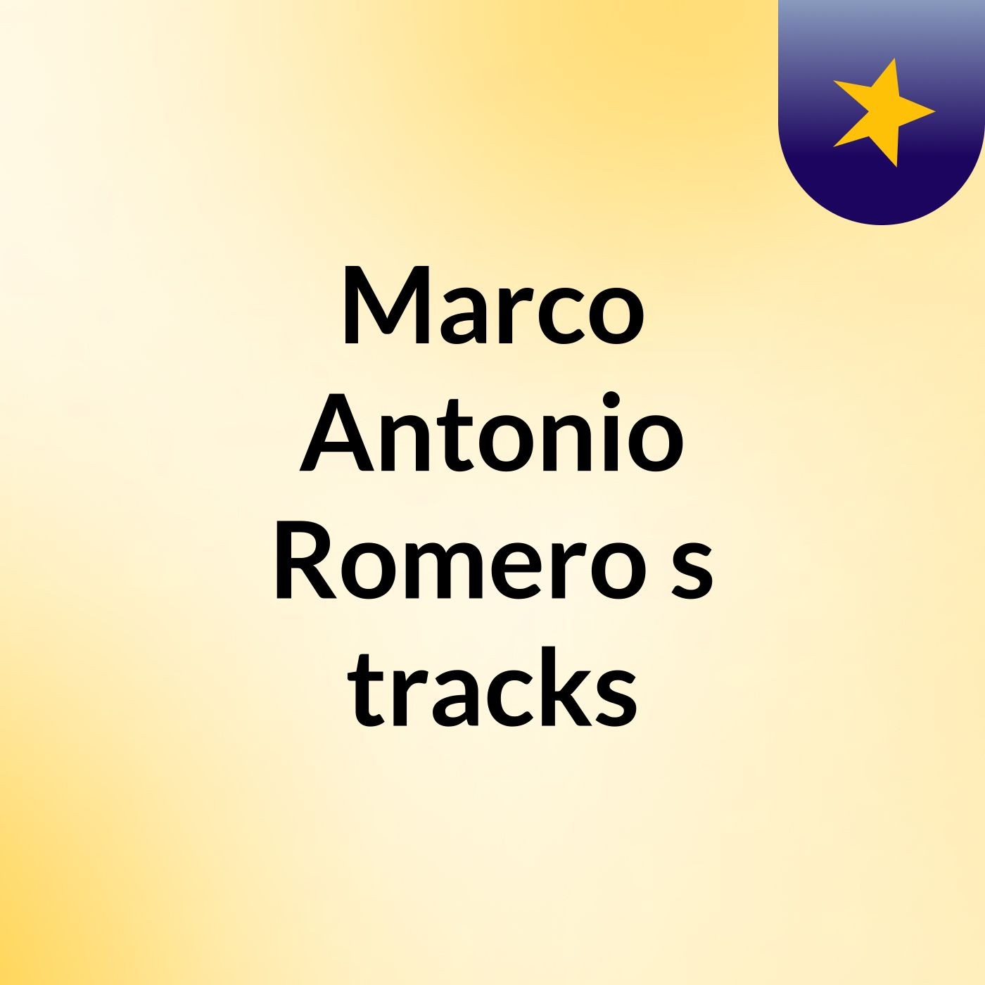 Marco Antonio Romero's tracks