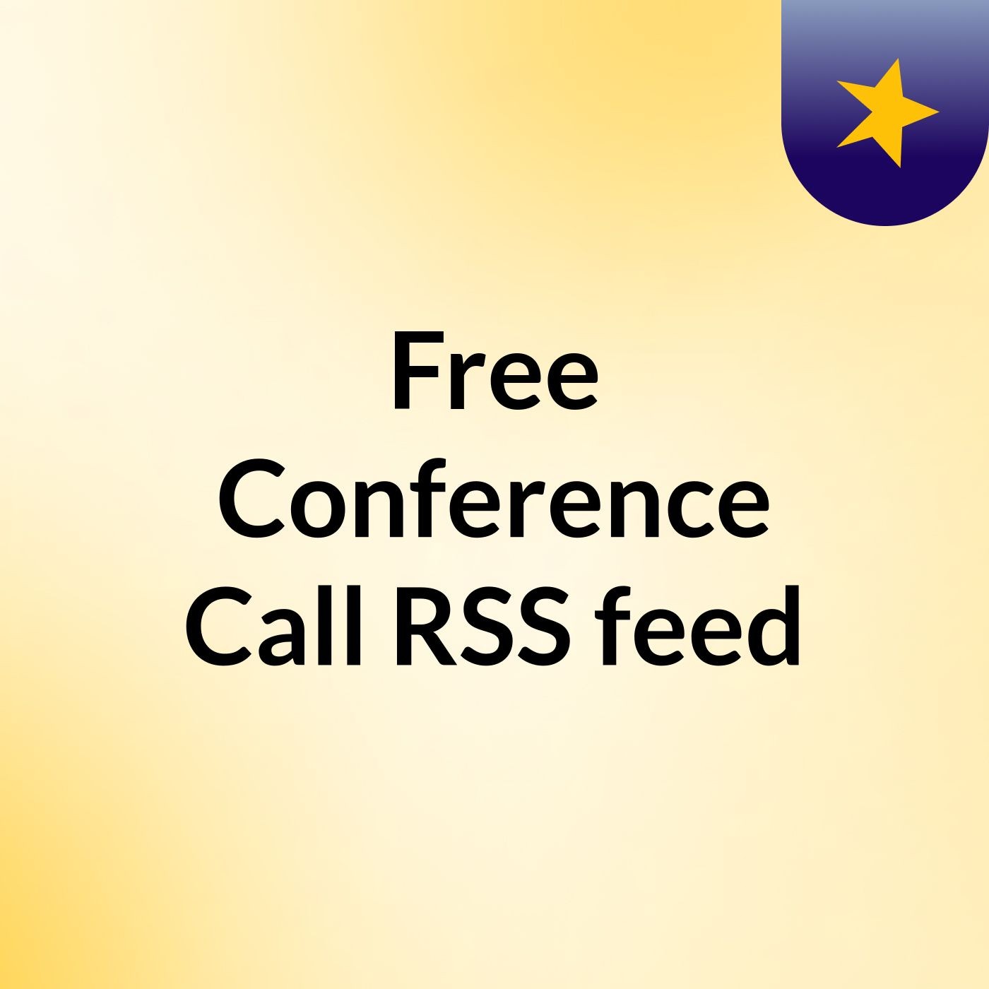 Free Conference Call RSS feed