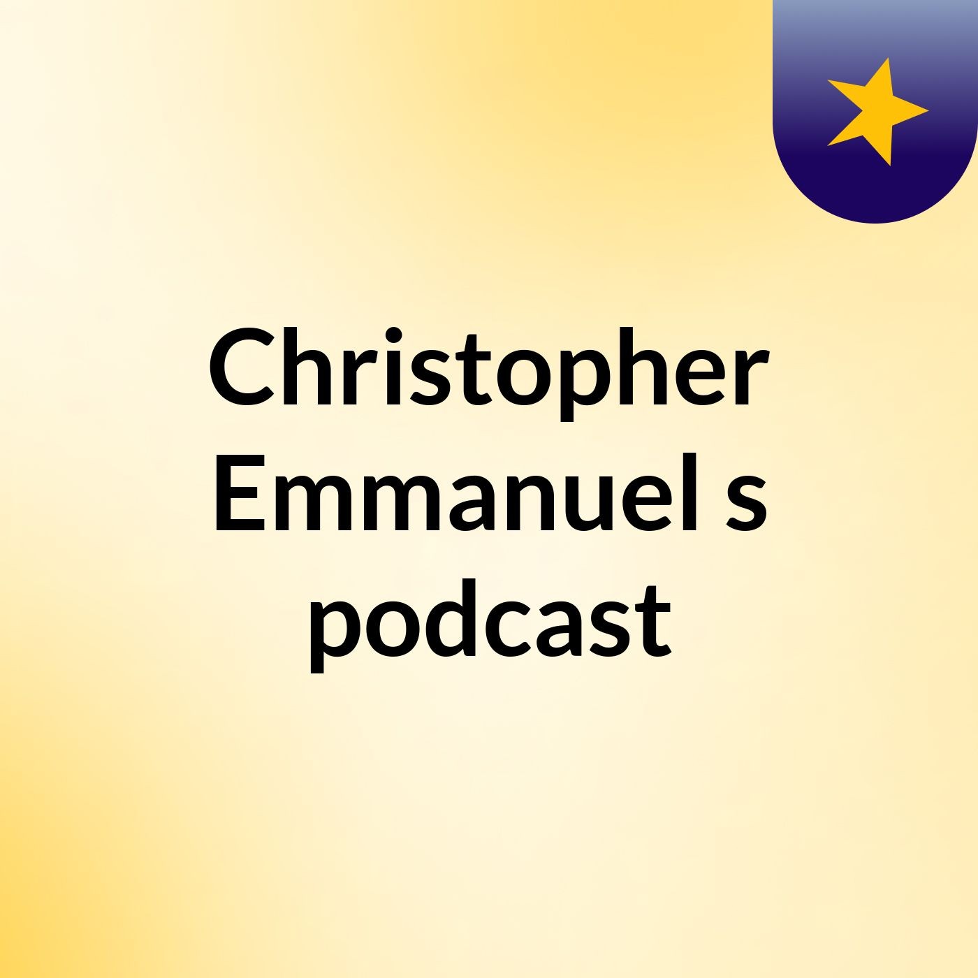 Christopher Emmanuel's podcast