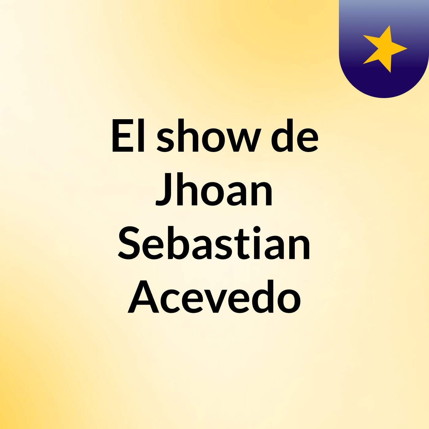 El show de Jhoan Sebastian Acevedo