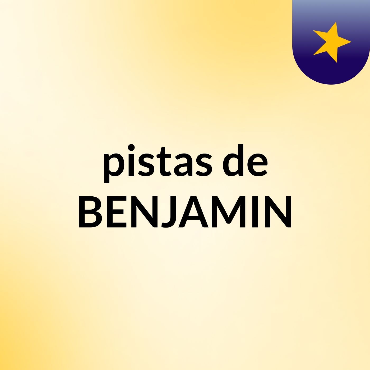 pistas de BENJAMIN