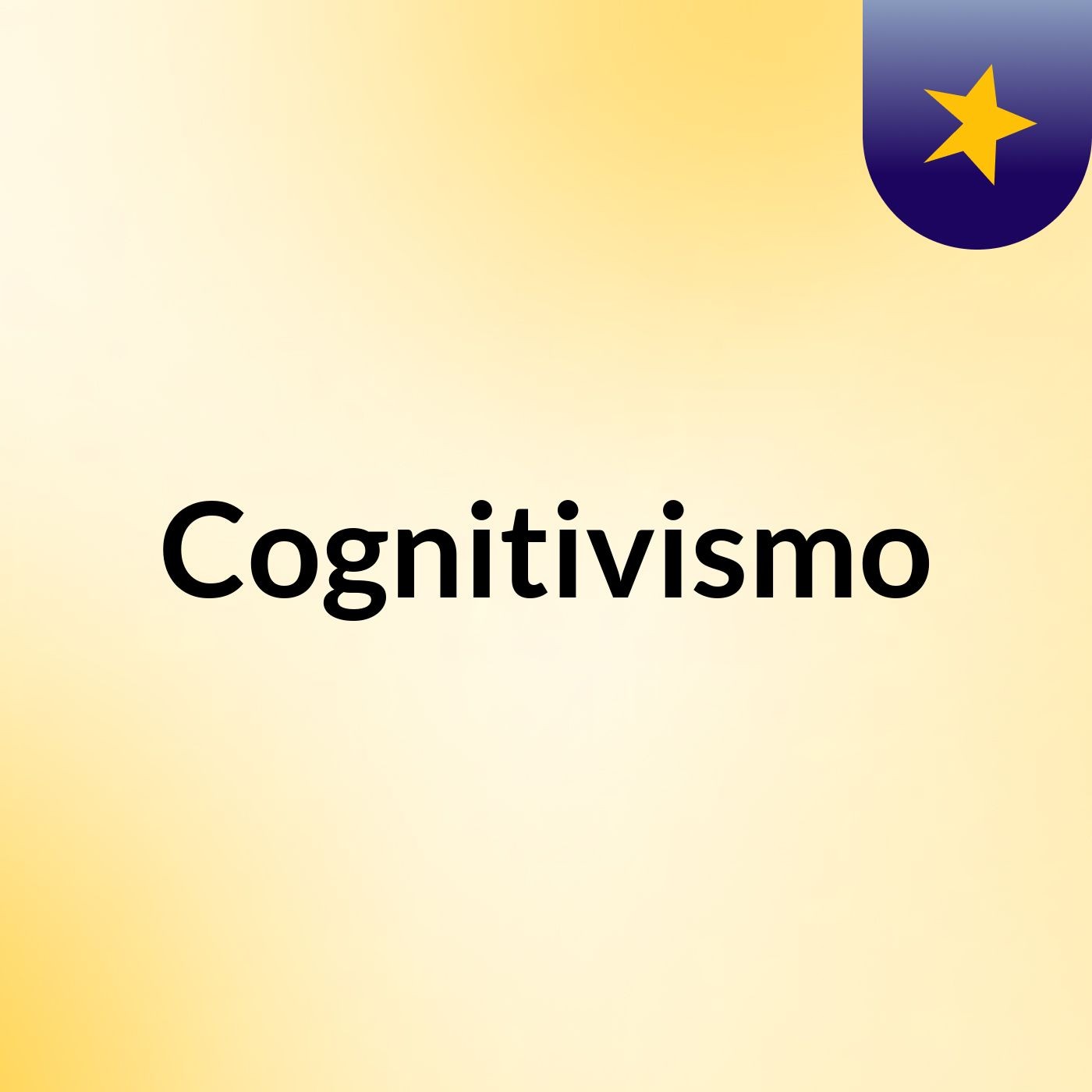 Cognitivismo