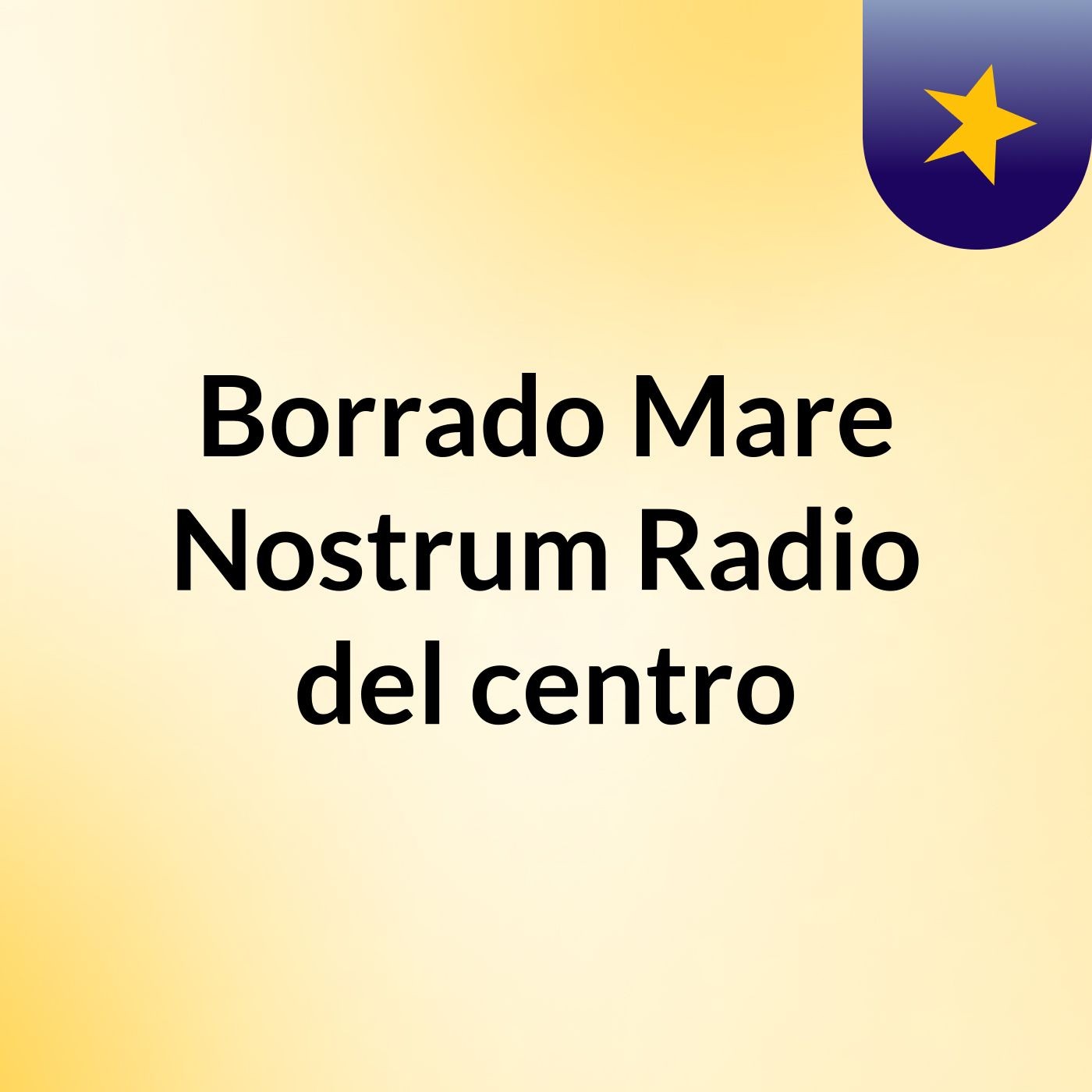 Borrado Mare Nostrum Radio del centro