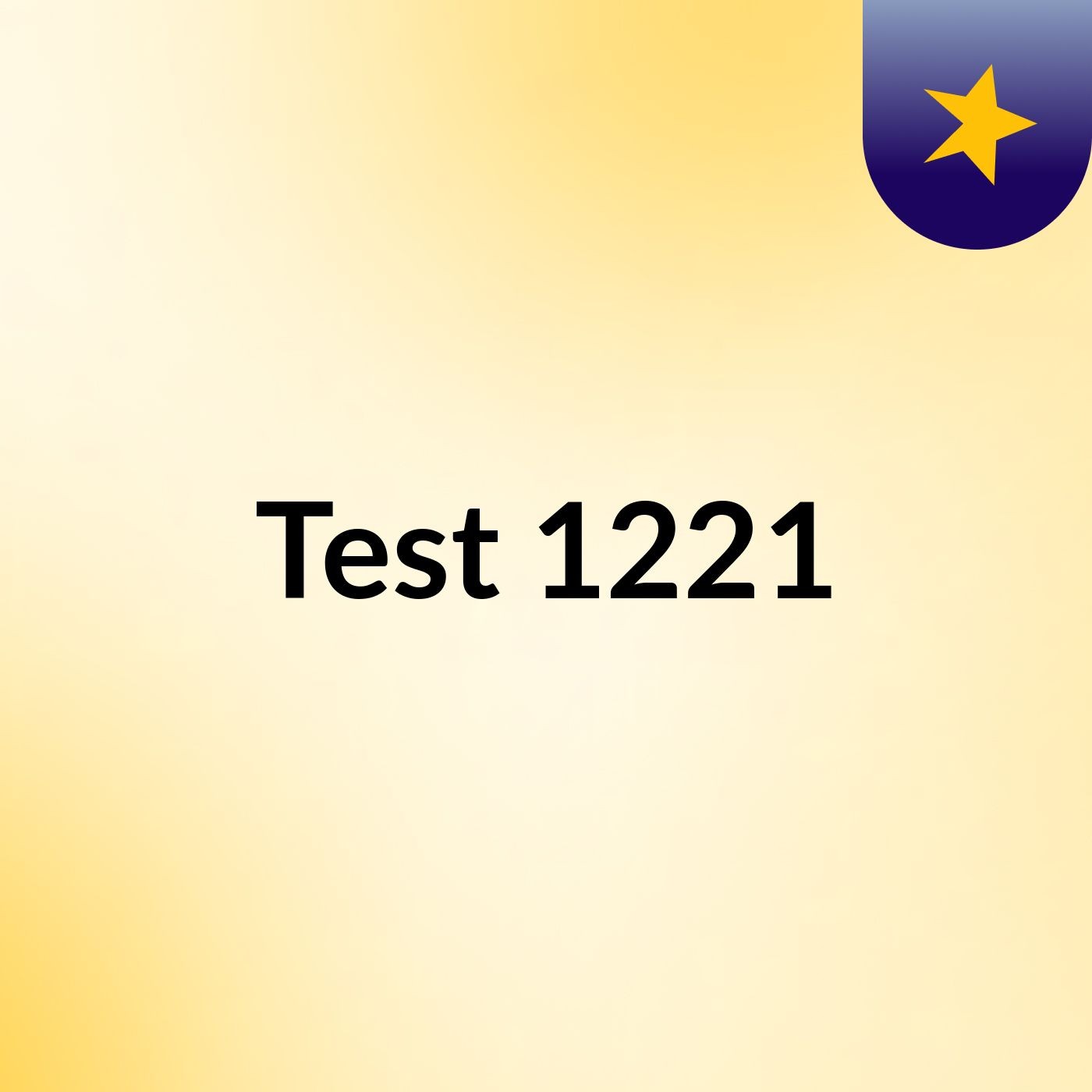 Test 1221