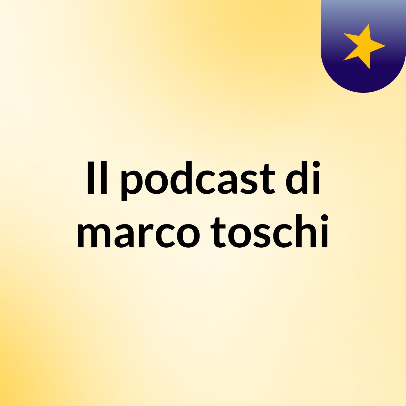 Il podcast di marco toschi