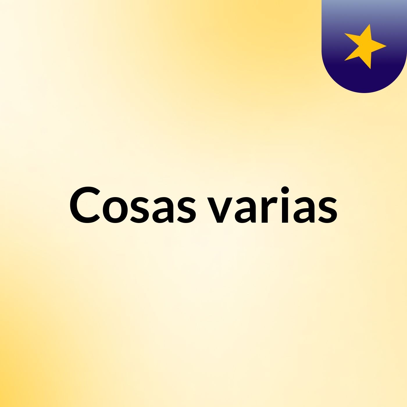Cosas varias