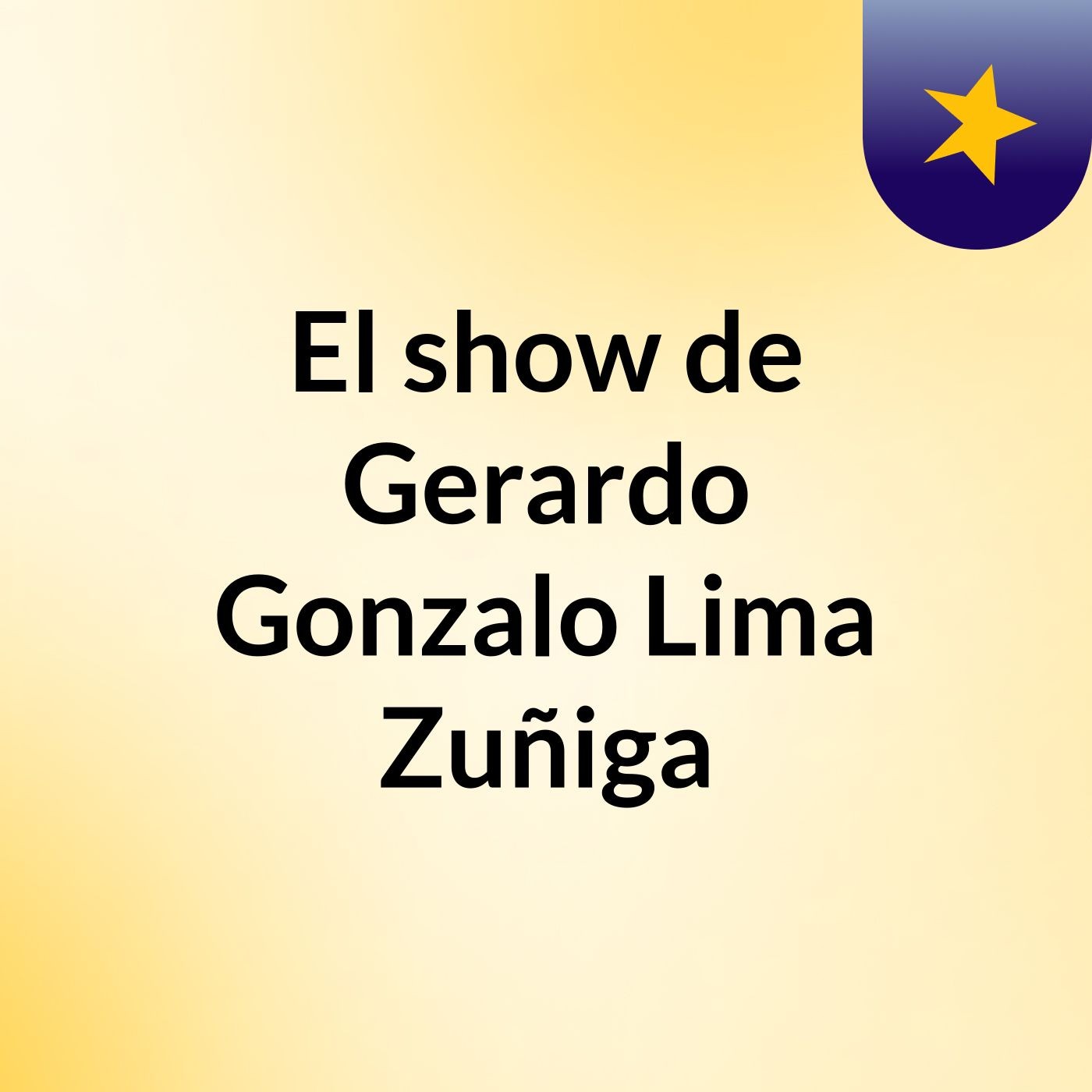 El show de Gerardo Gonzalo Lima Zuñiga