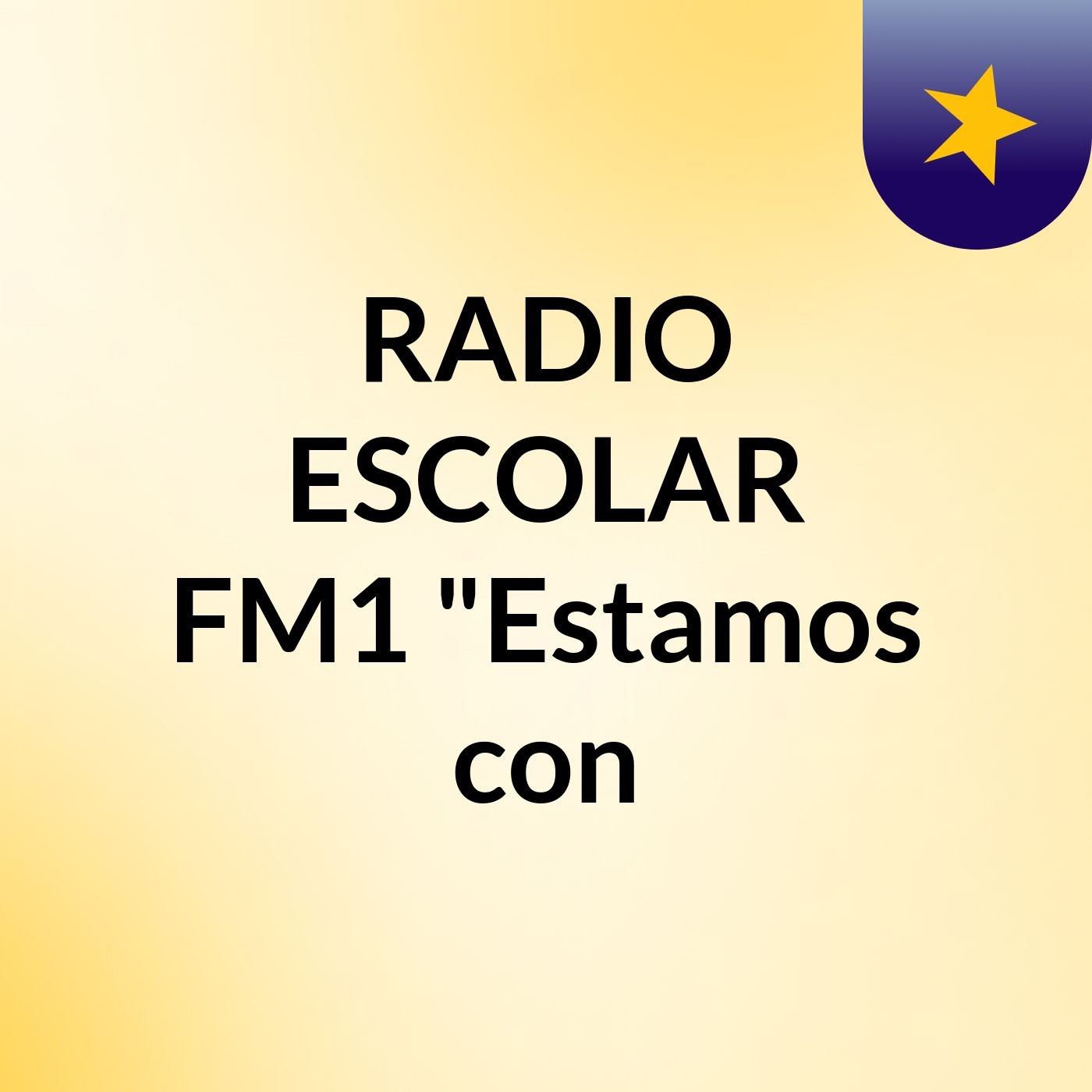 RADIO ESCOLAR FM1 "Estamos con