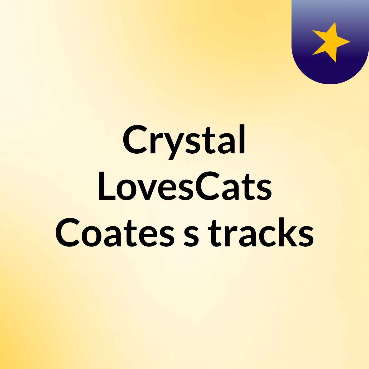 Crystal LovesCats Coates's tracks