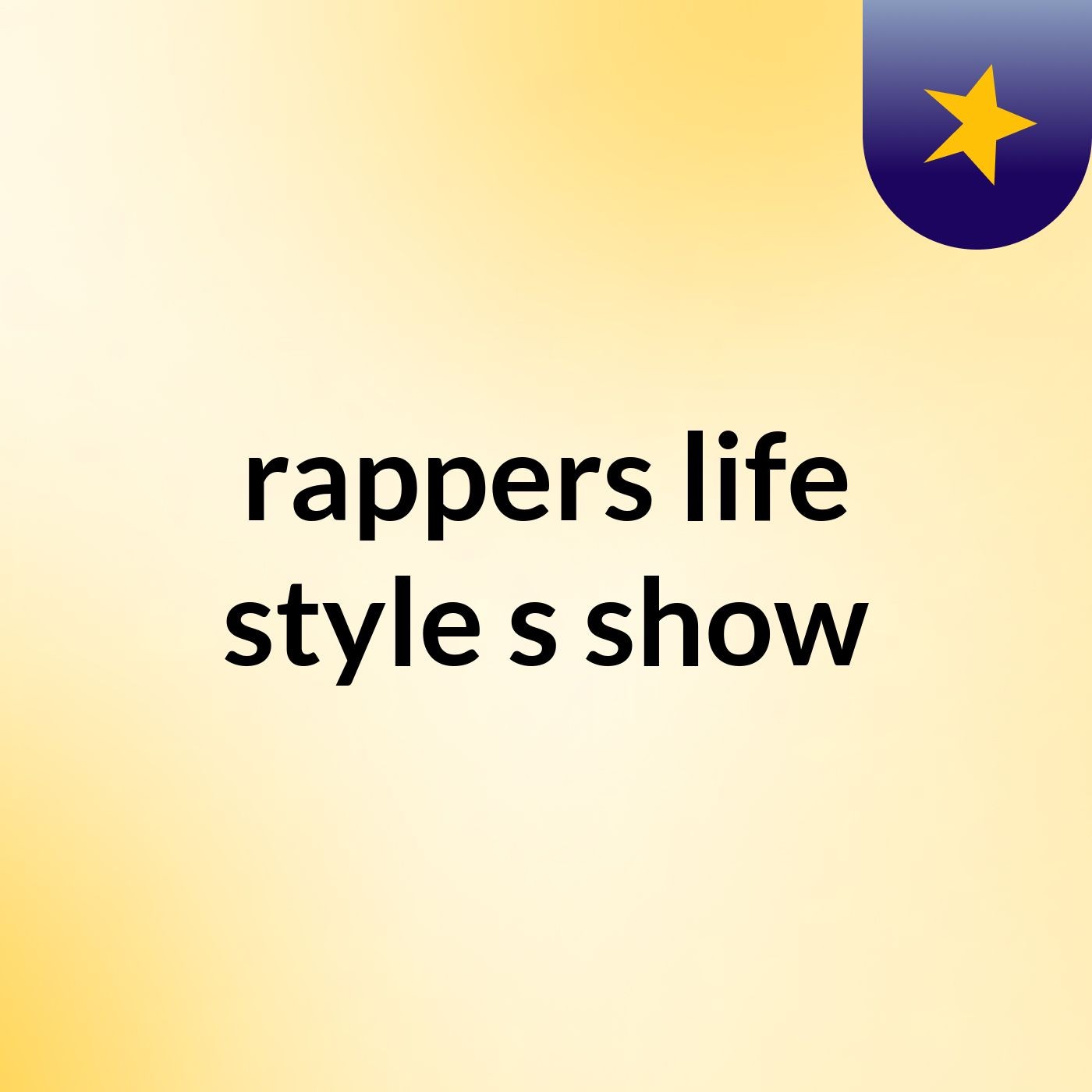 rappers life style's show