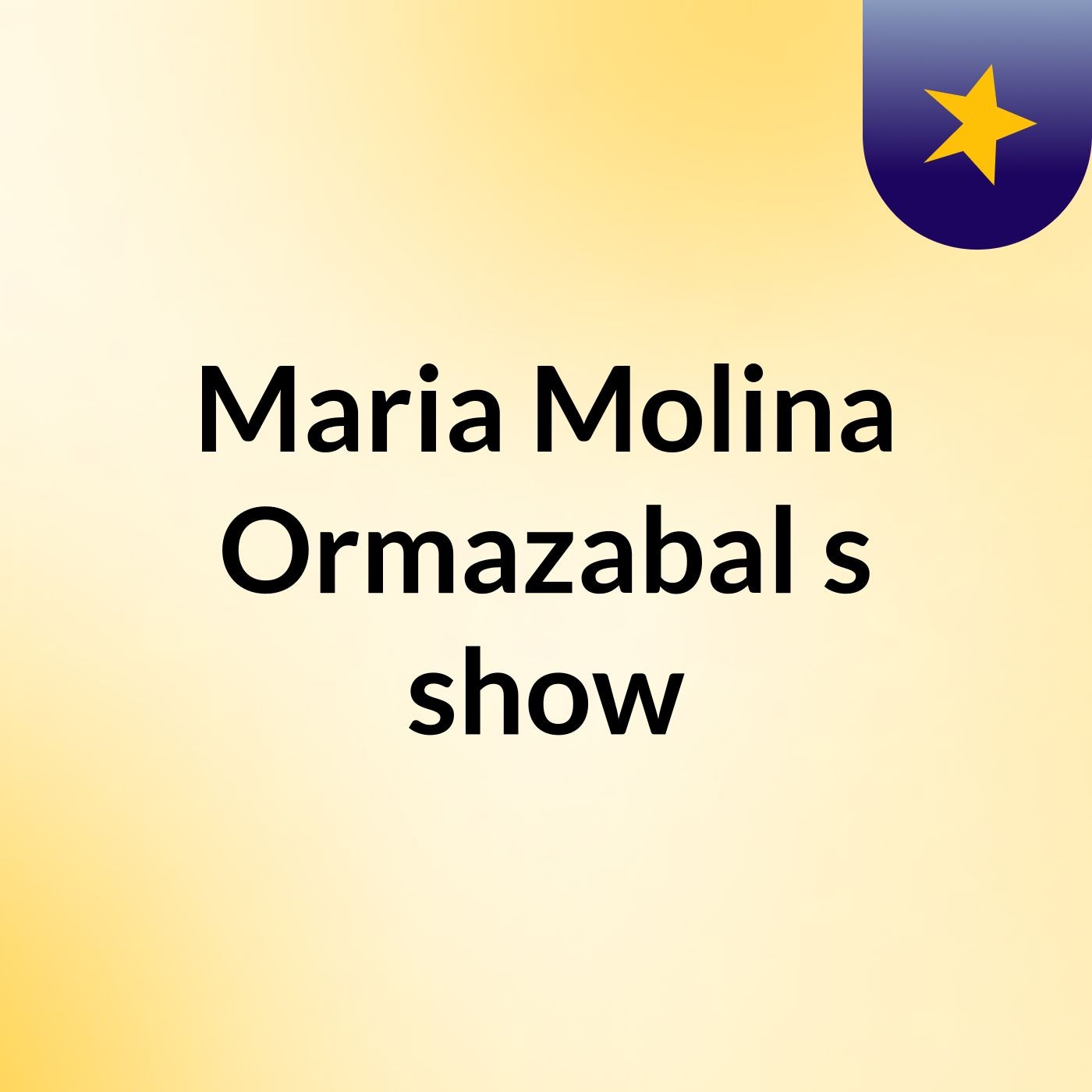 Maria Molina Ormazabal's show