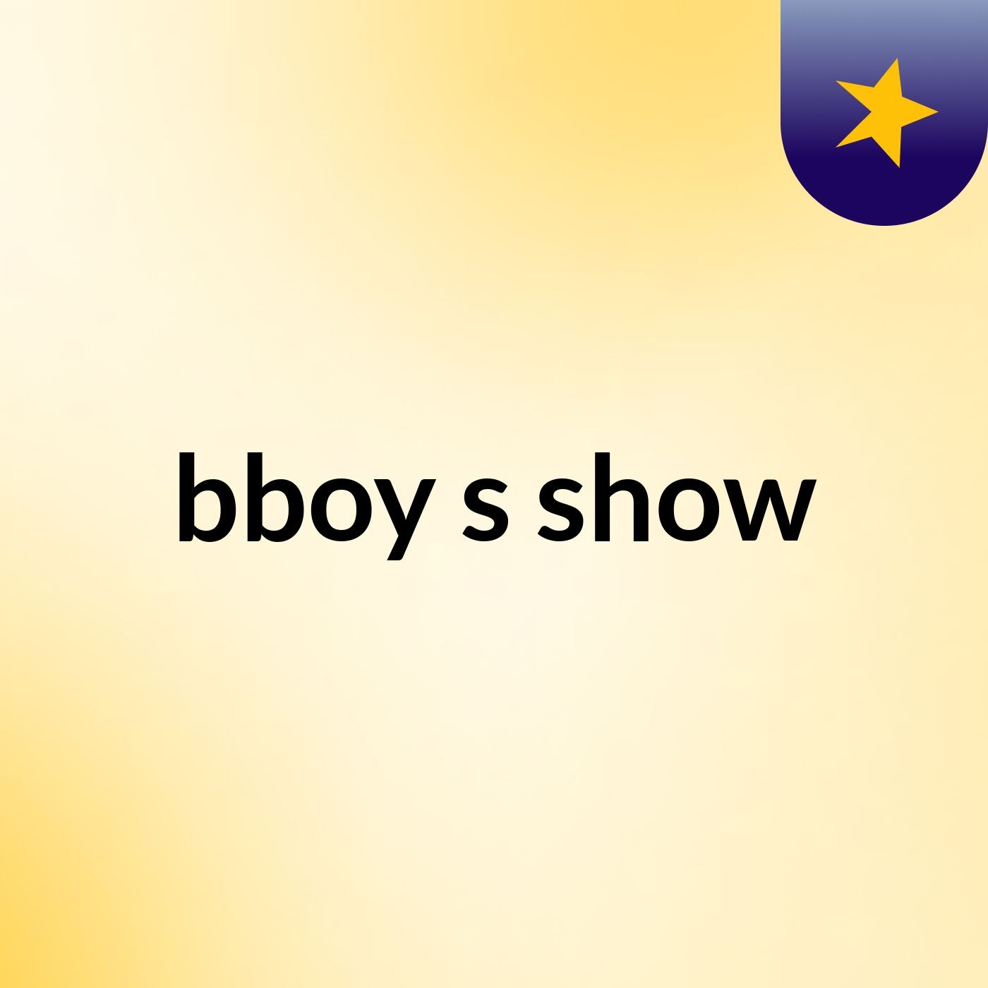 bboy's show