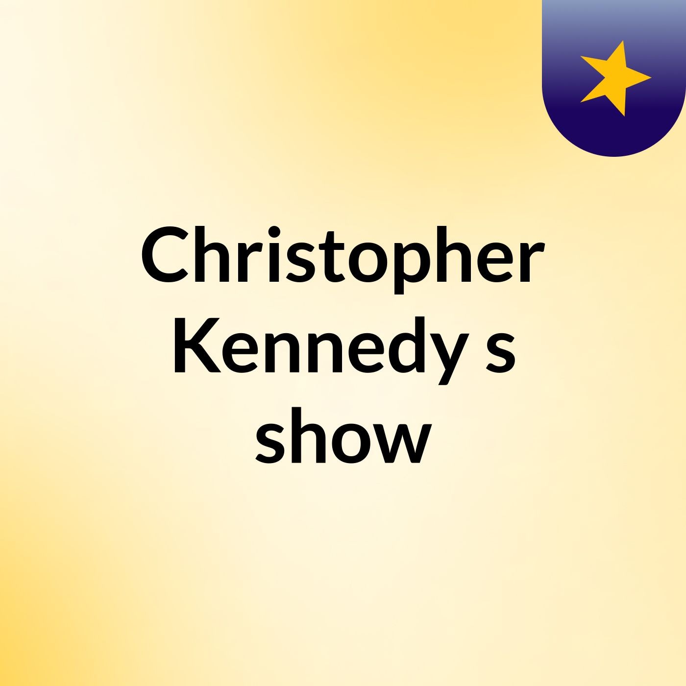 Christopher Kennedy's show