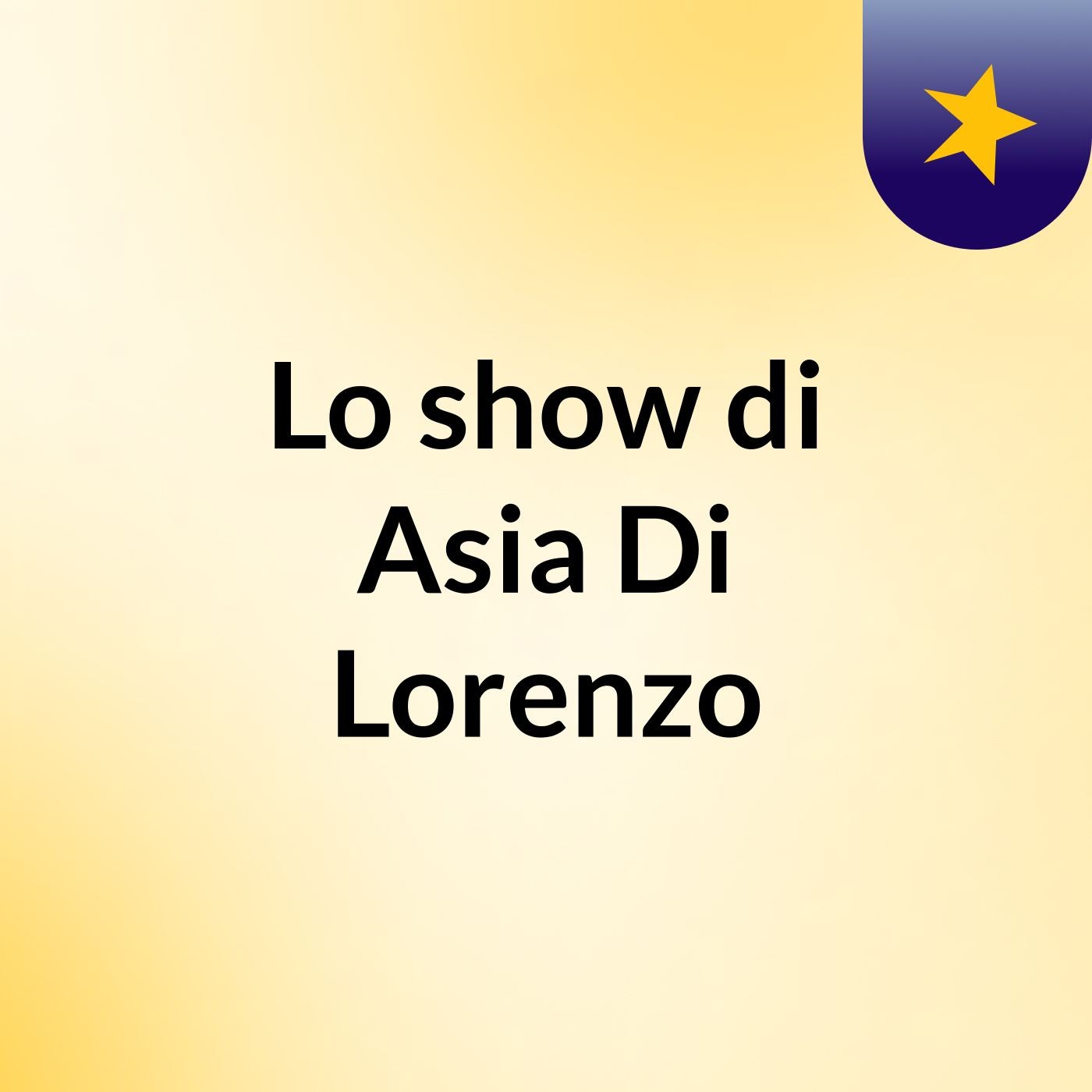 Lo show di Asia Di Lorenzo