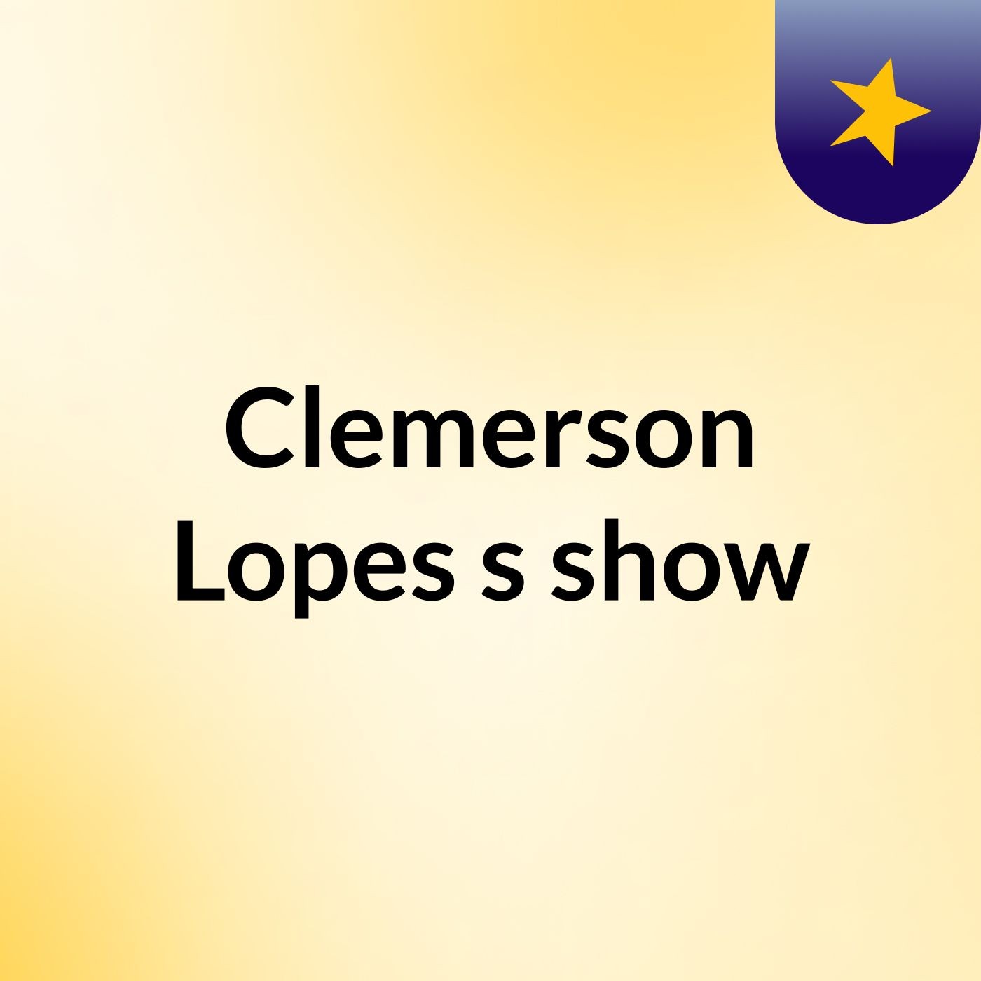 Clemerson Lopes's show