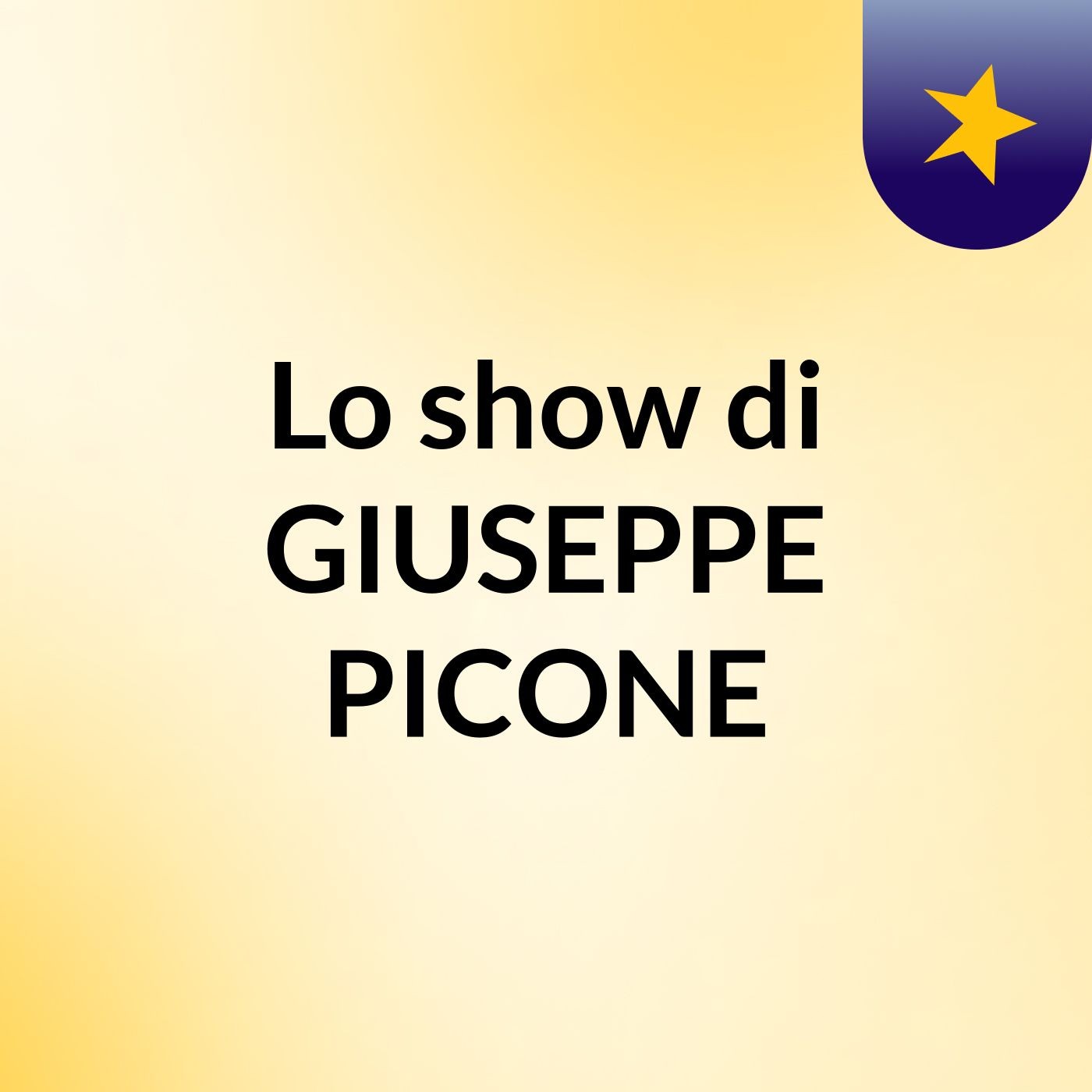 Lo show di GIUSEPPE PICONE