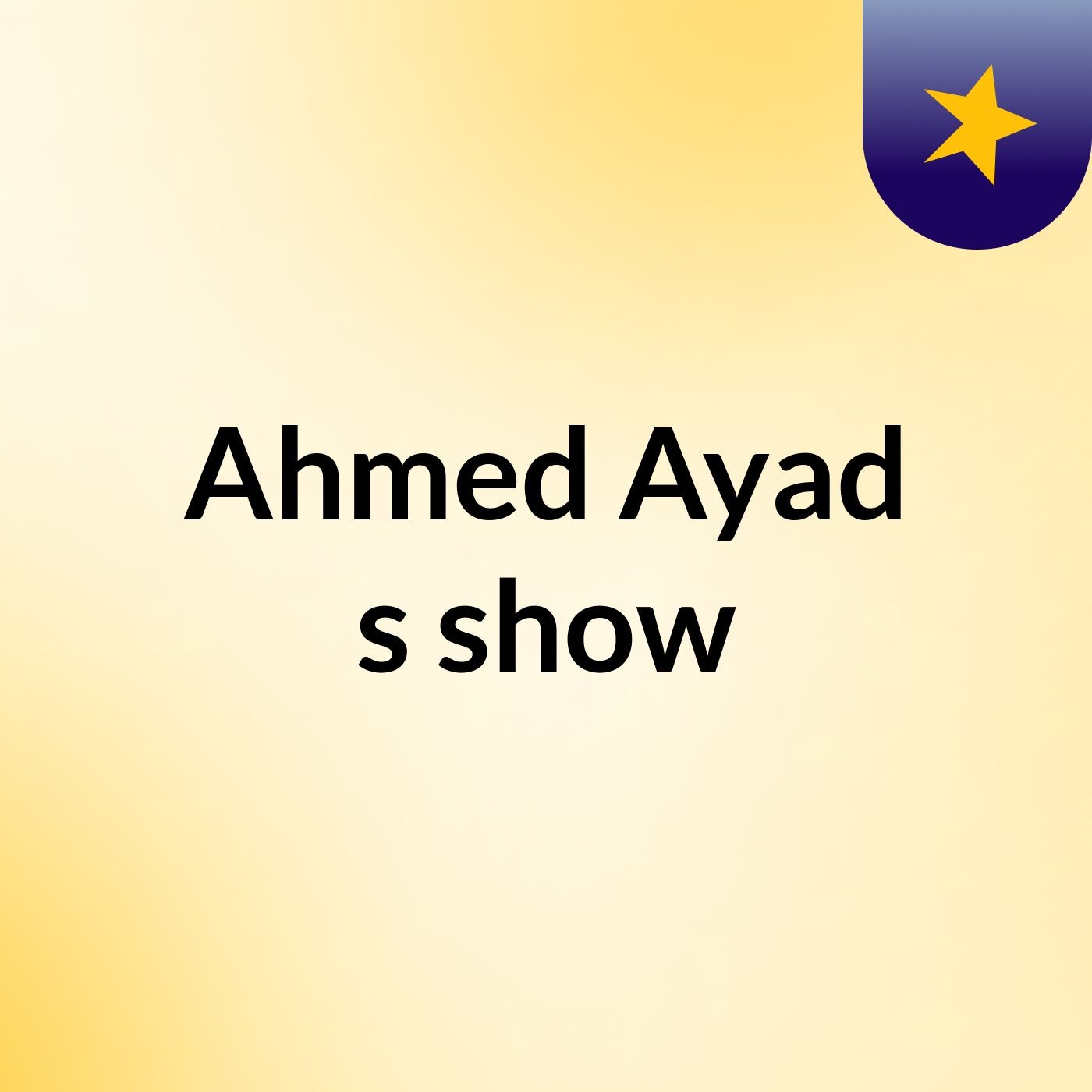 Ahmed Ayad's show