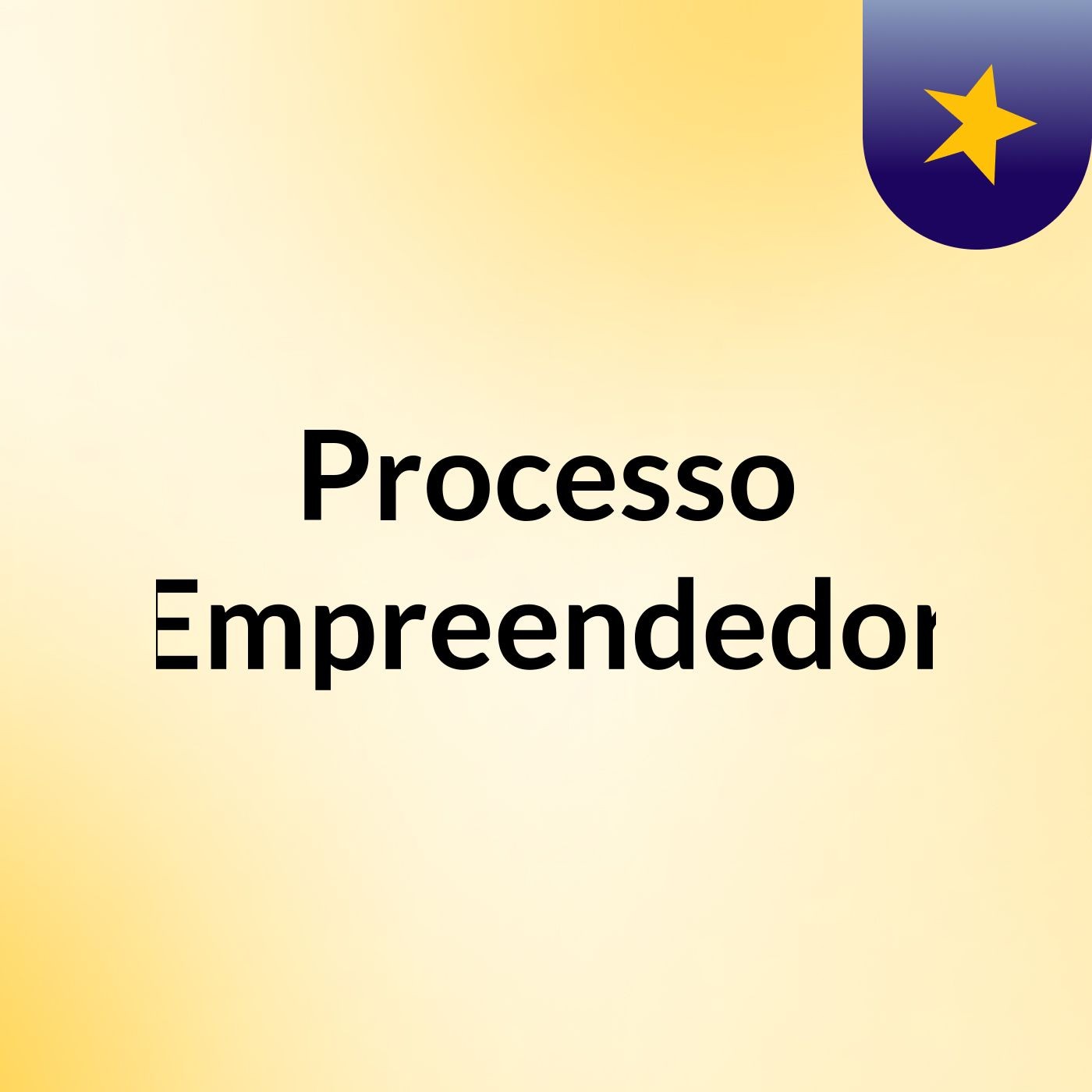 Processo Empreendedor