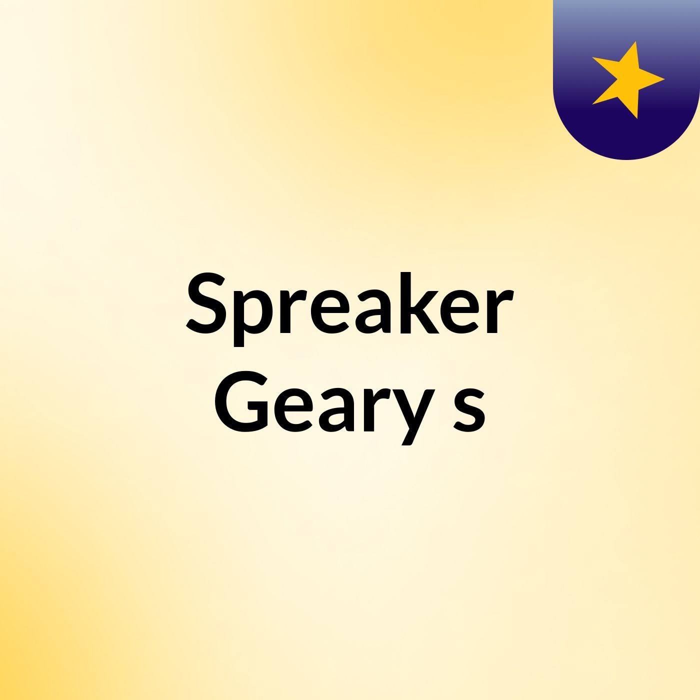 Spreaker Geary's