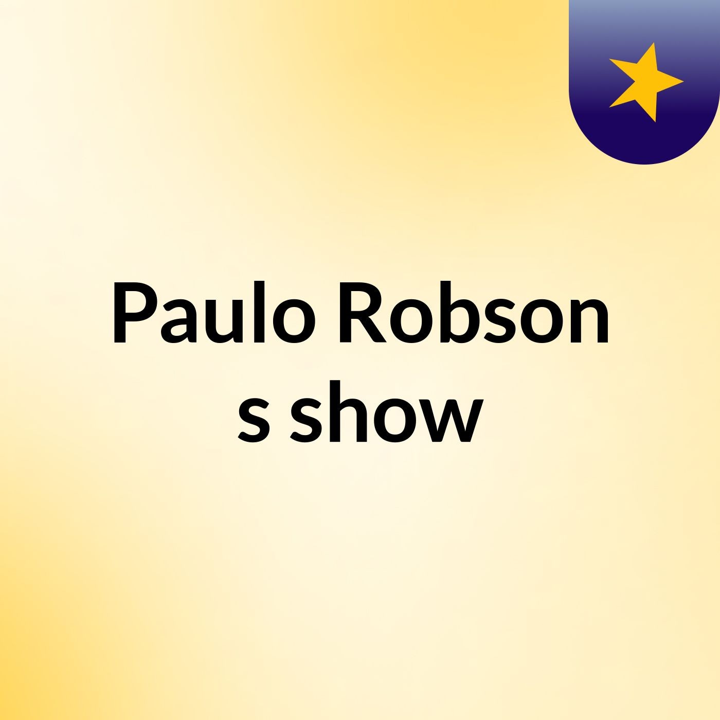 Paulo Robson's show