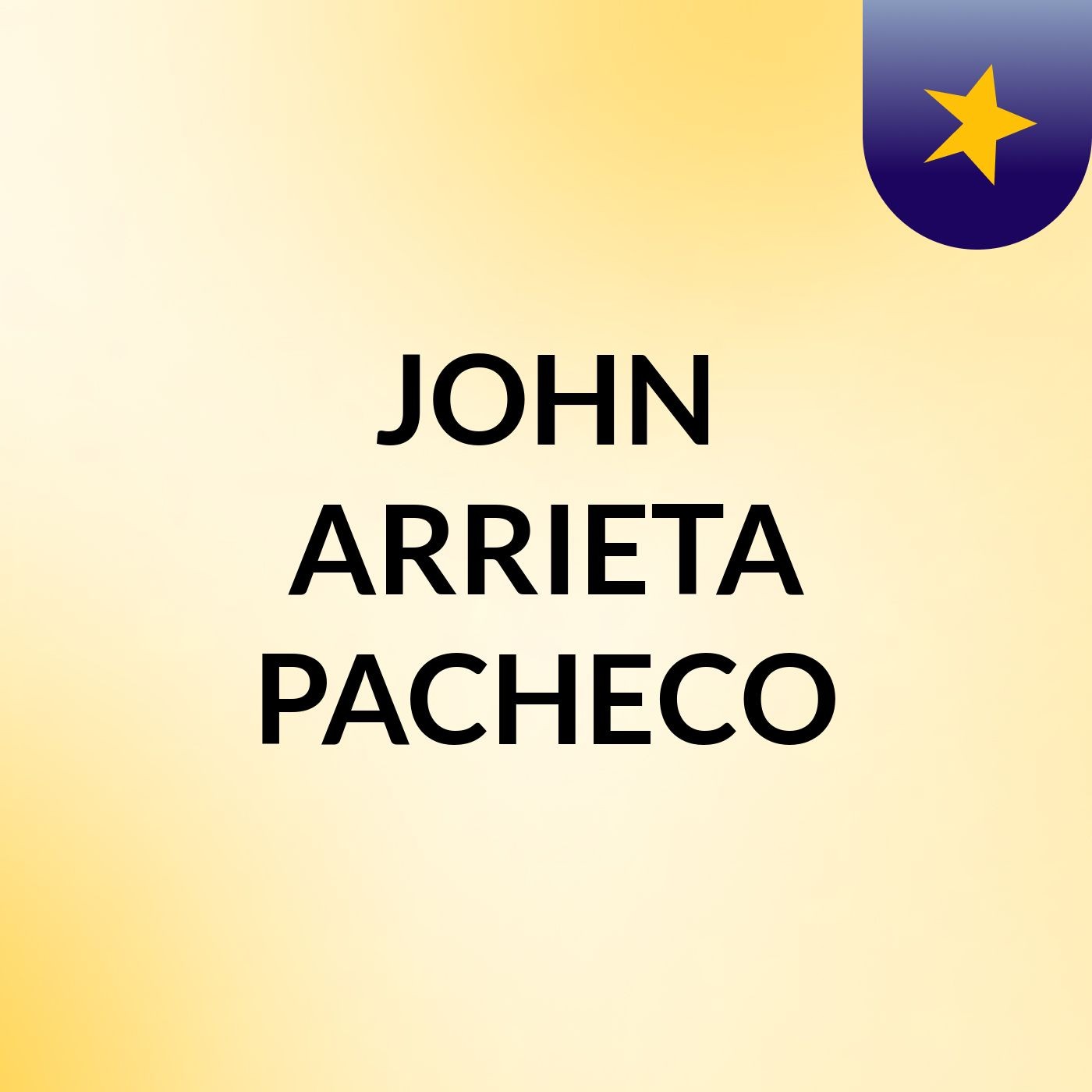 JOHN ARRIETA PACHECO