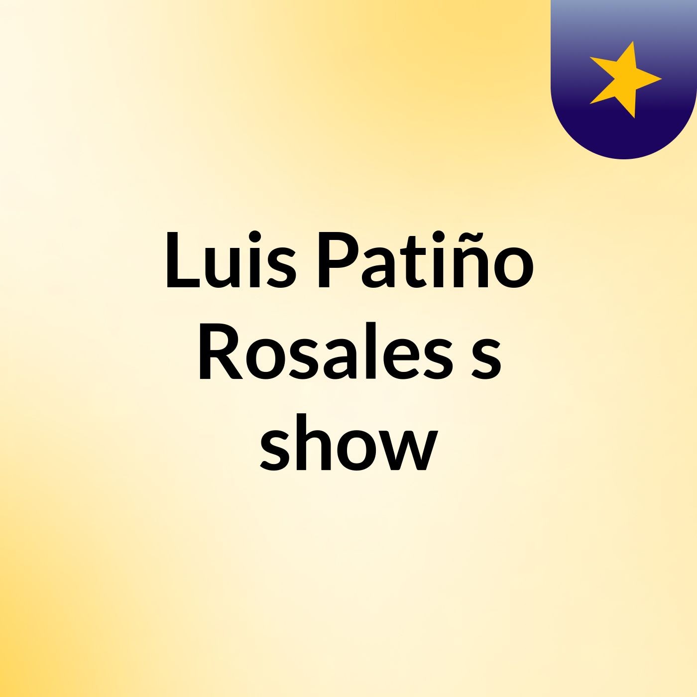 Luis Patiño Rosales's show