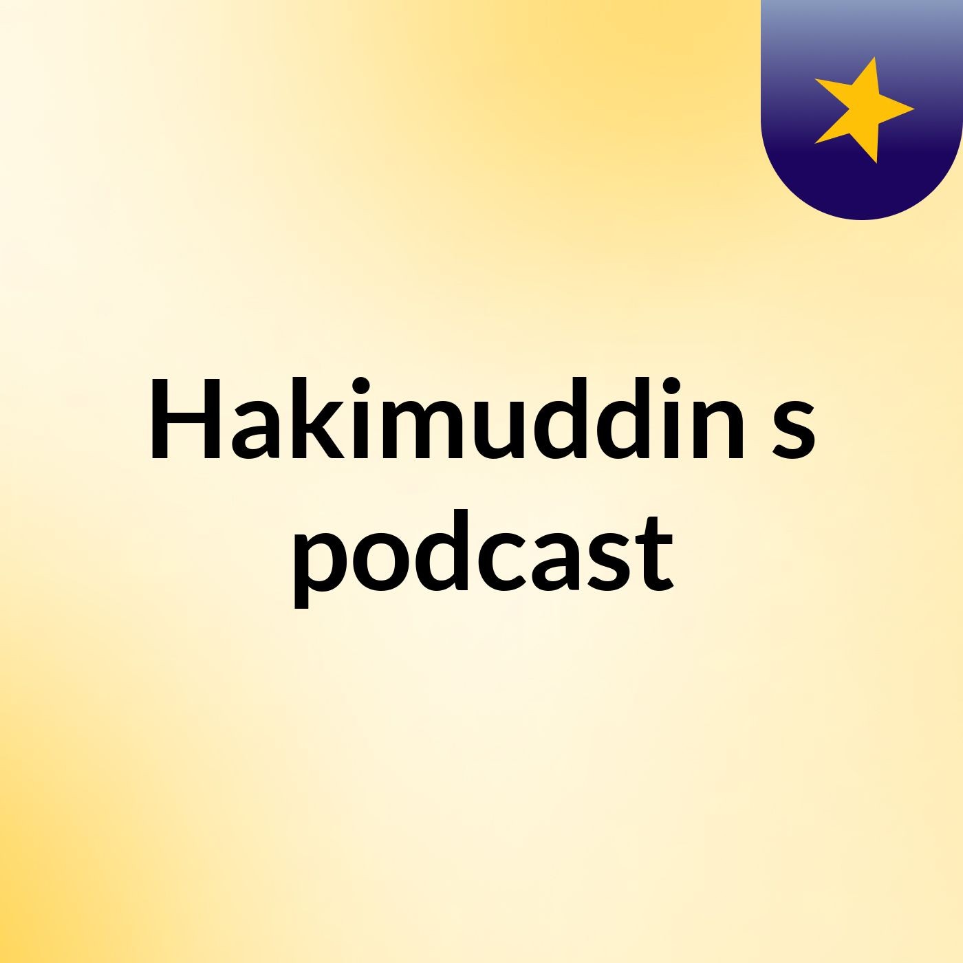Hakimuddin's podcast