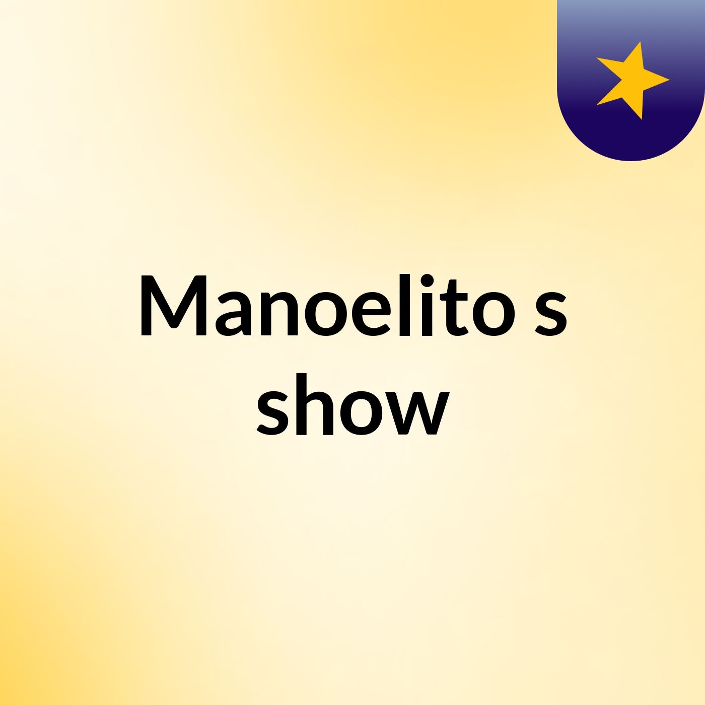 Manoelito's show