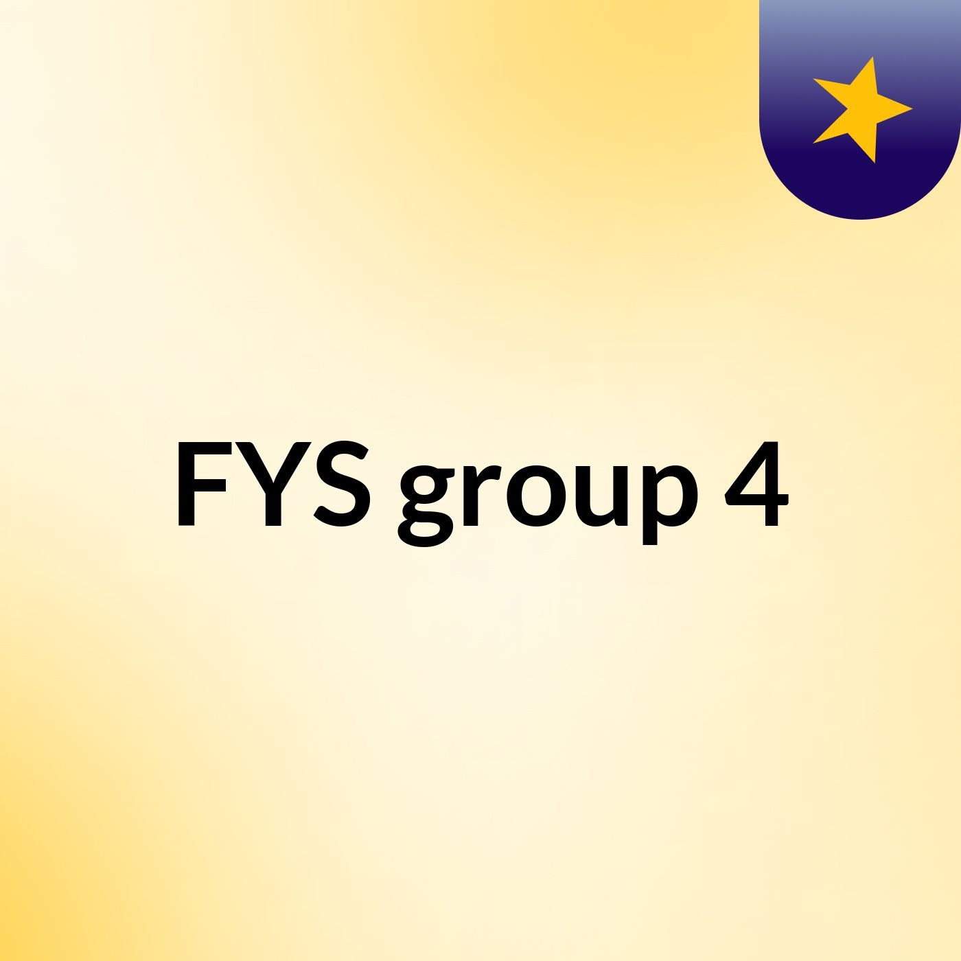 FYS group 4