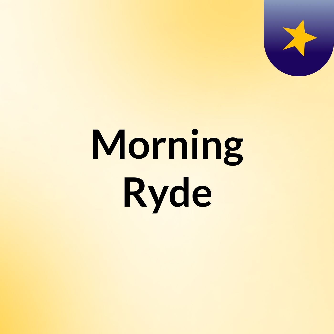 Morning Ryde