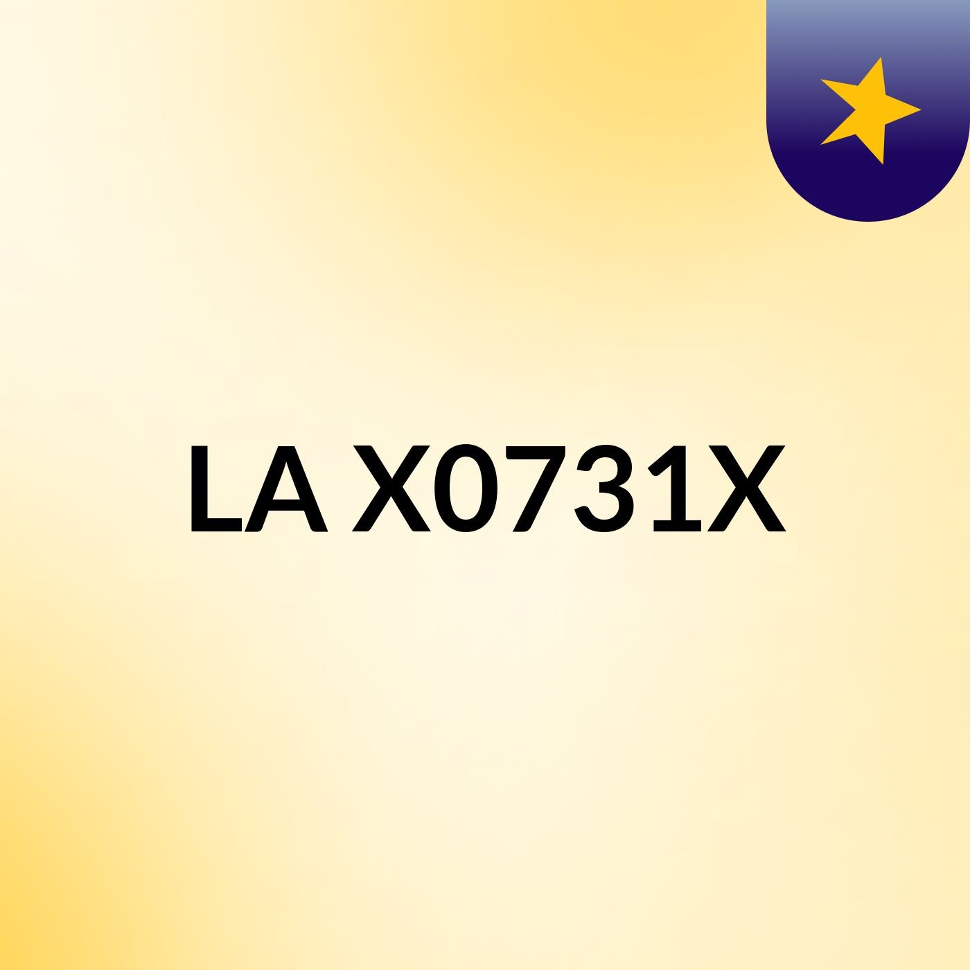 LA X0731X cover art