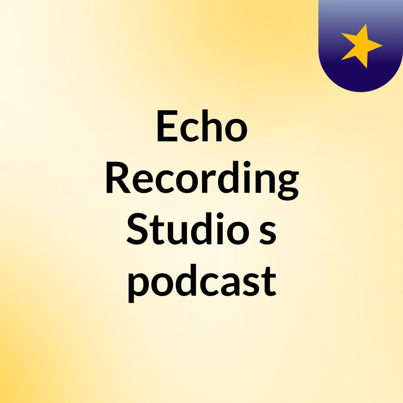 Echo Recording Studio's podcast