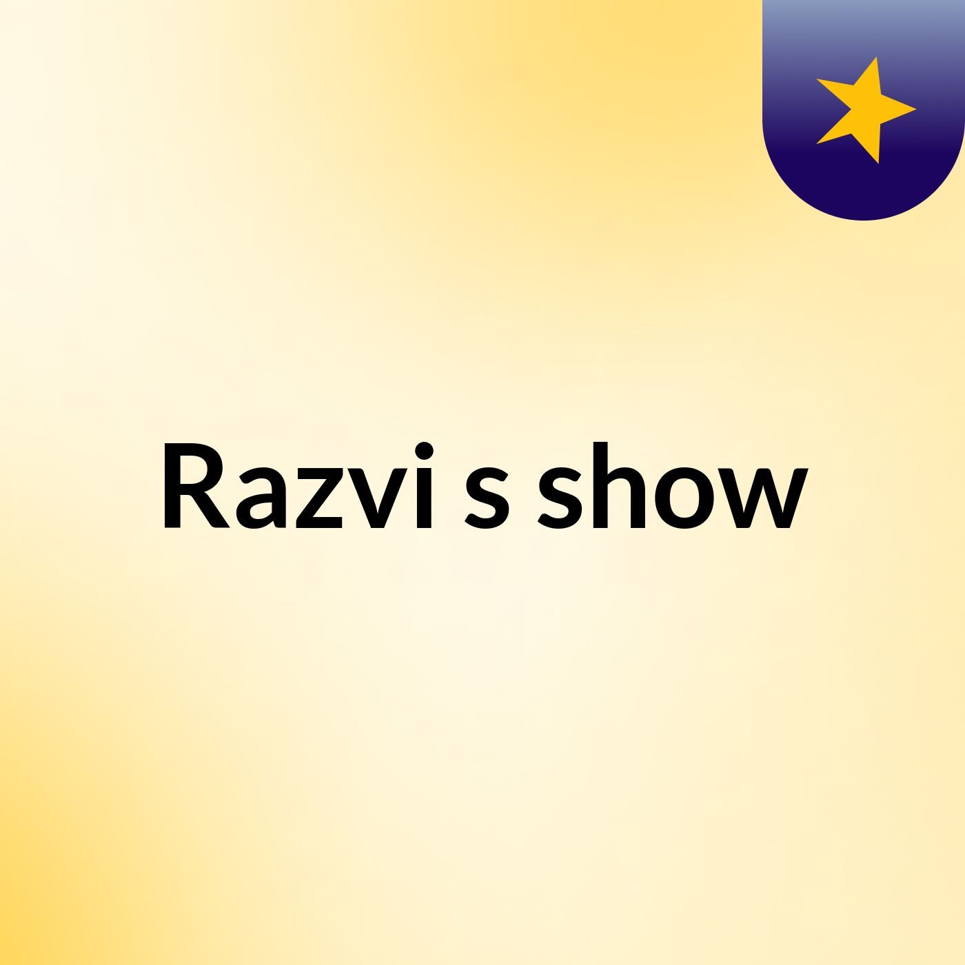 Razvi's show