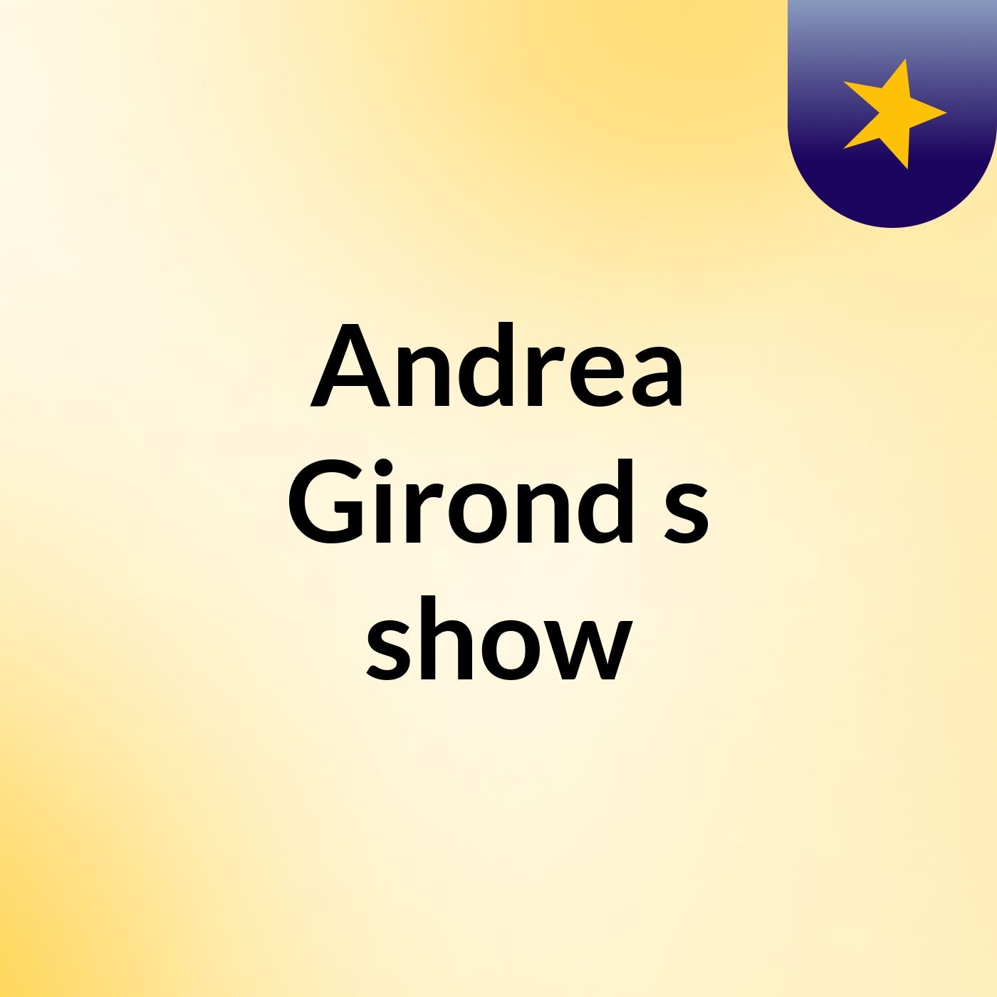 Andrea Girond's show