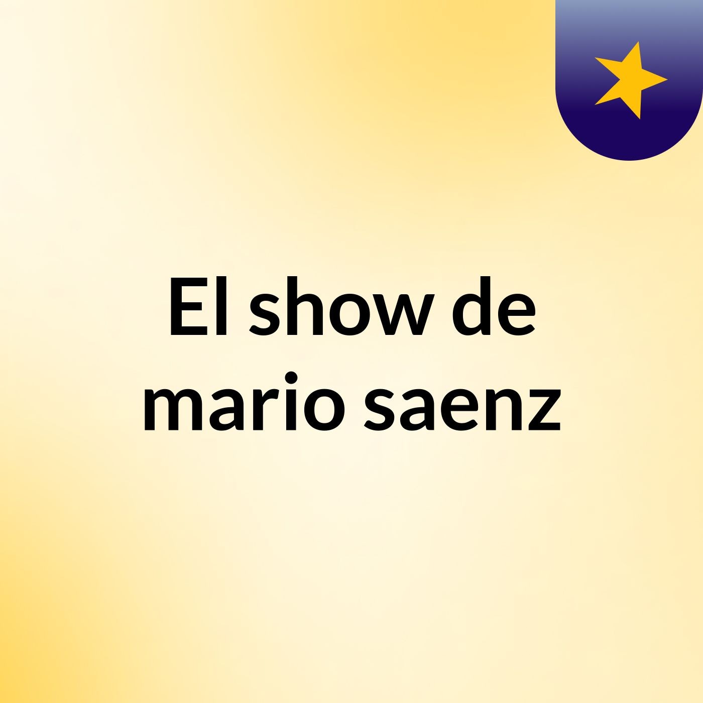 El show de mario saenz