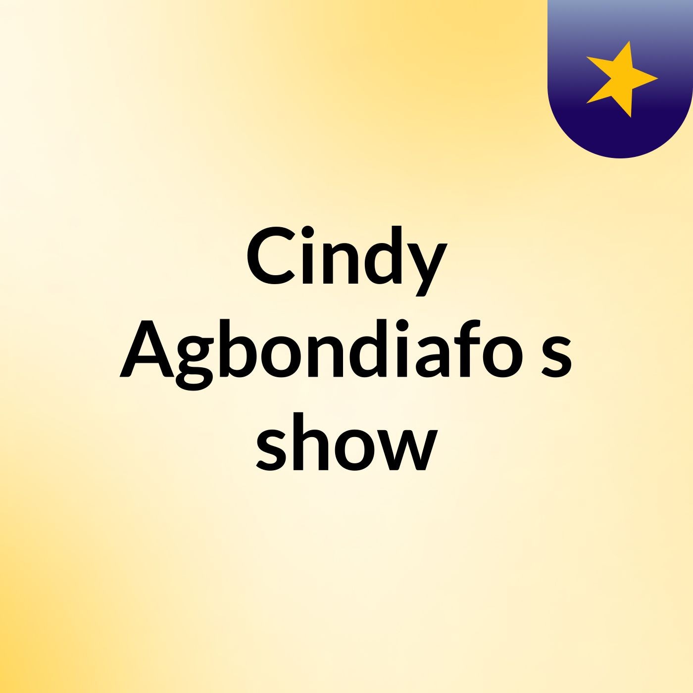 Cindy Agbondiafo's show