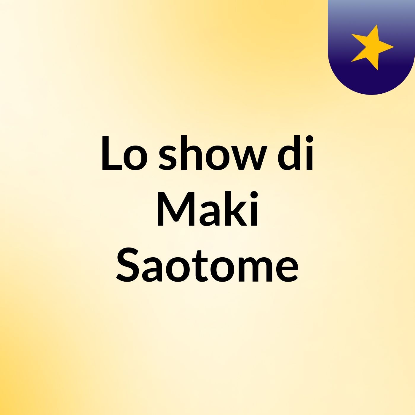 Lo show di Maki Saotome